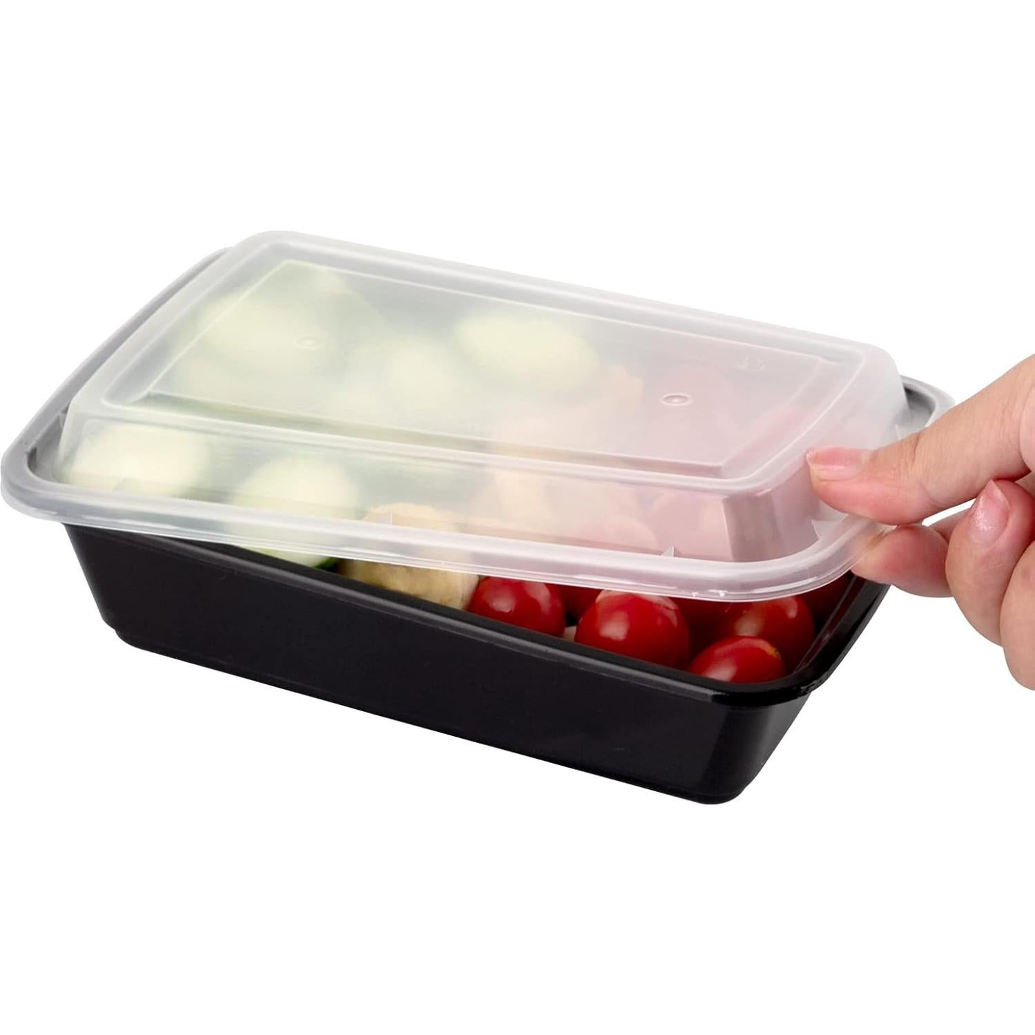 Contenedores de Preparación de Comidas WGCC 1.13L Paquete de 10