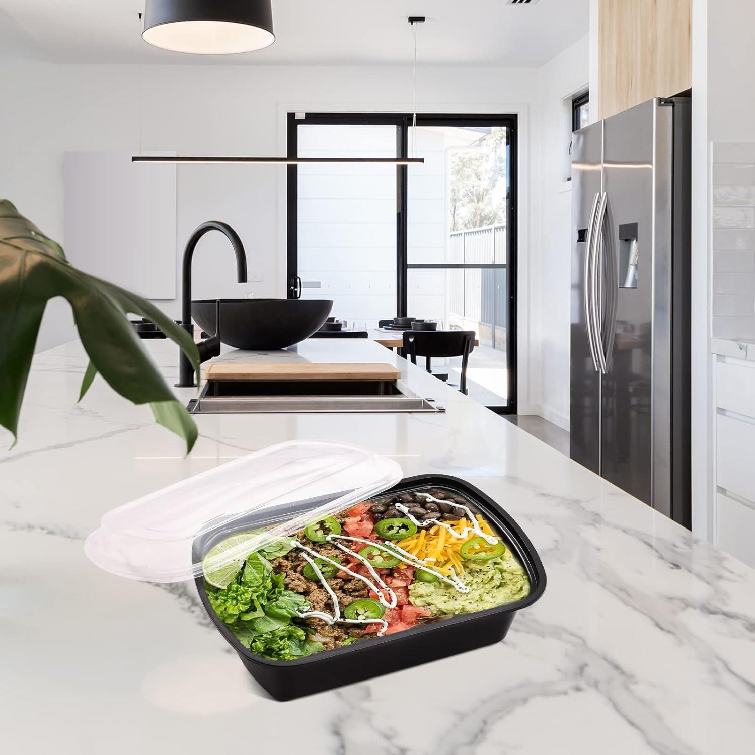 Contenedores de Preparación de Comidas Kitch’nMore 1.12L 30Pack