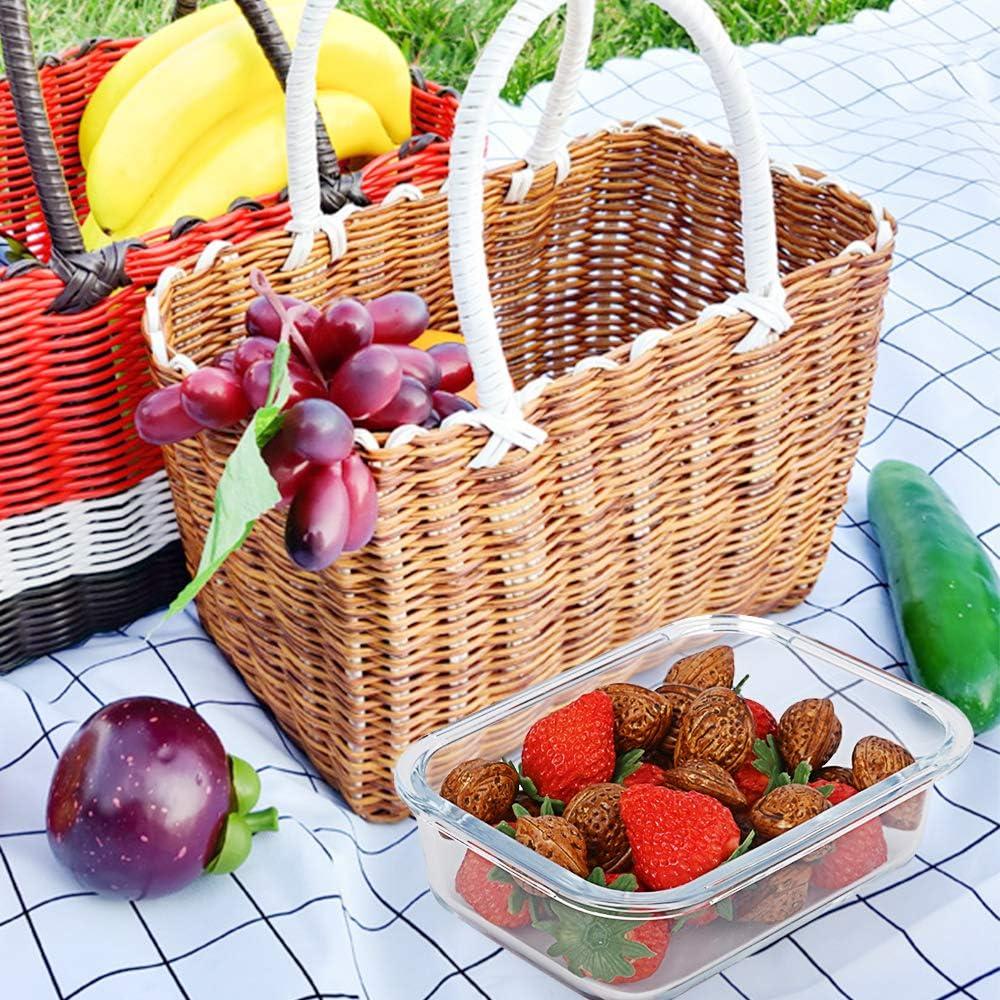 Contenedores de Vidrio para Preparación de Comidas M MCIRCO 10 Pack 650 ml