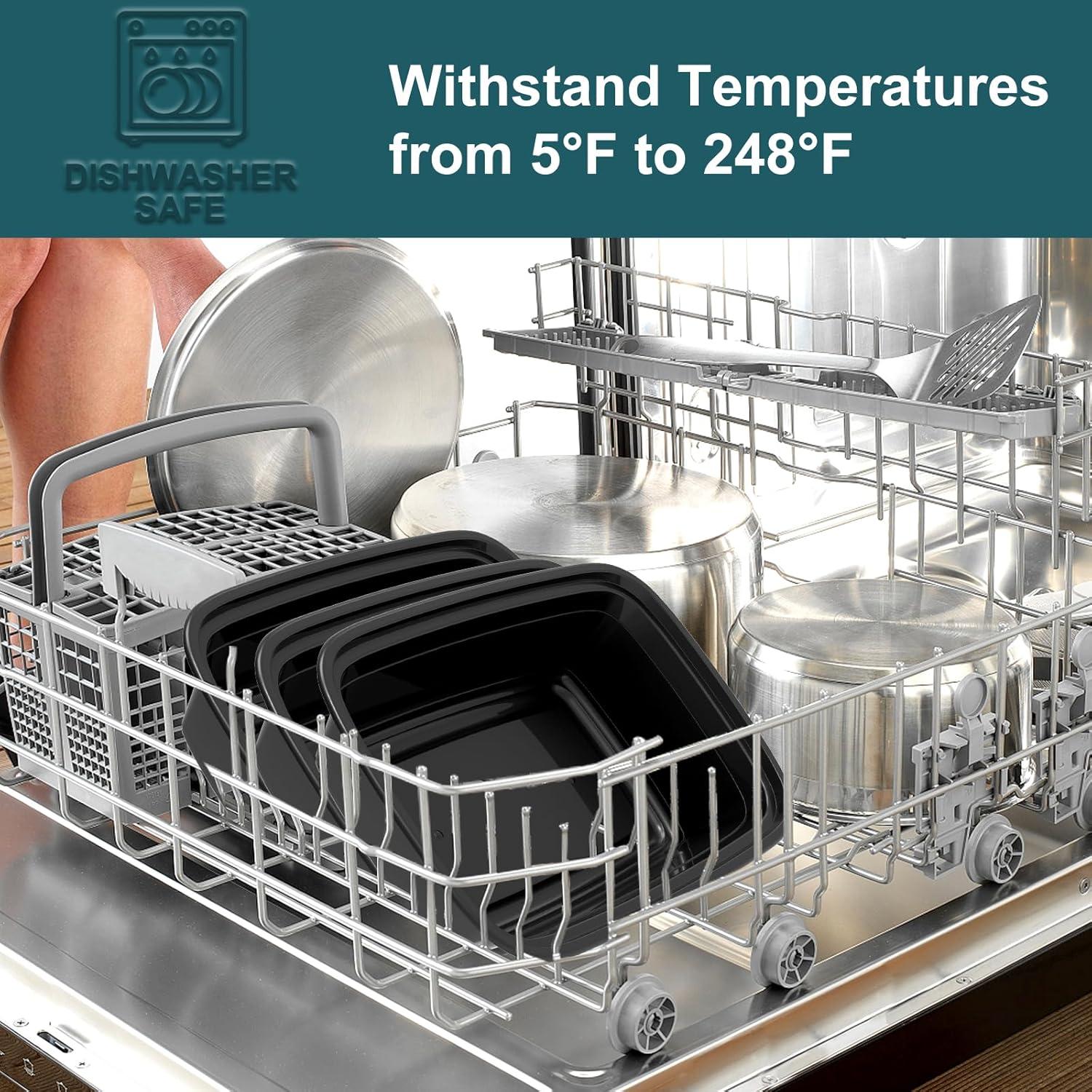 Contenedores de Preparación de Comidas WGCC 1.13L - Paquete de 50