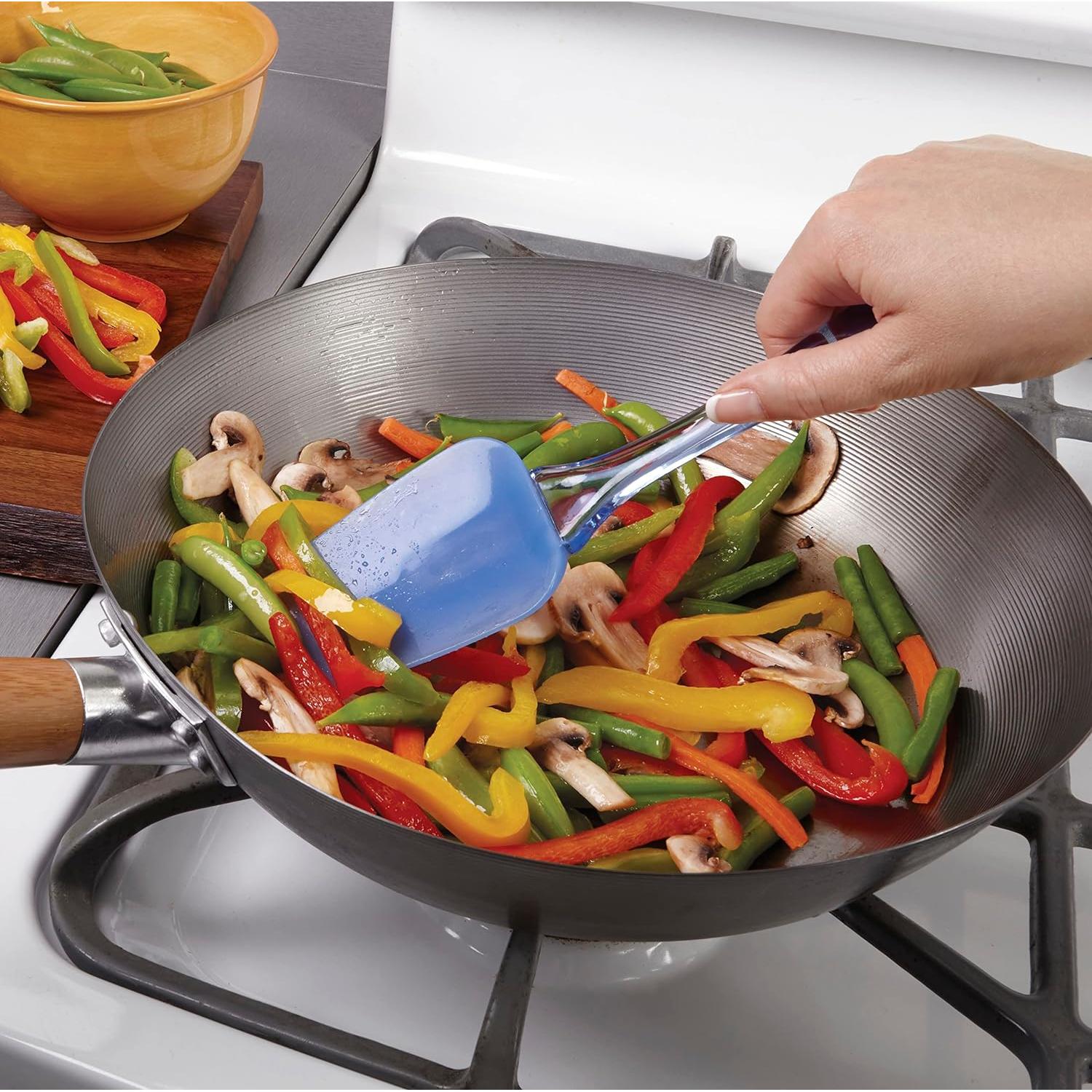 Juego de Espátulas de Silicona Wilton Easy Flex 3 Piezas Azul