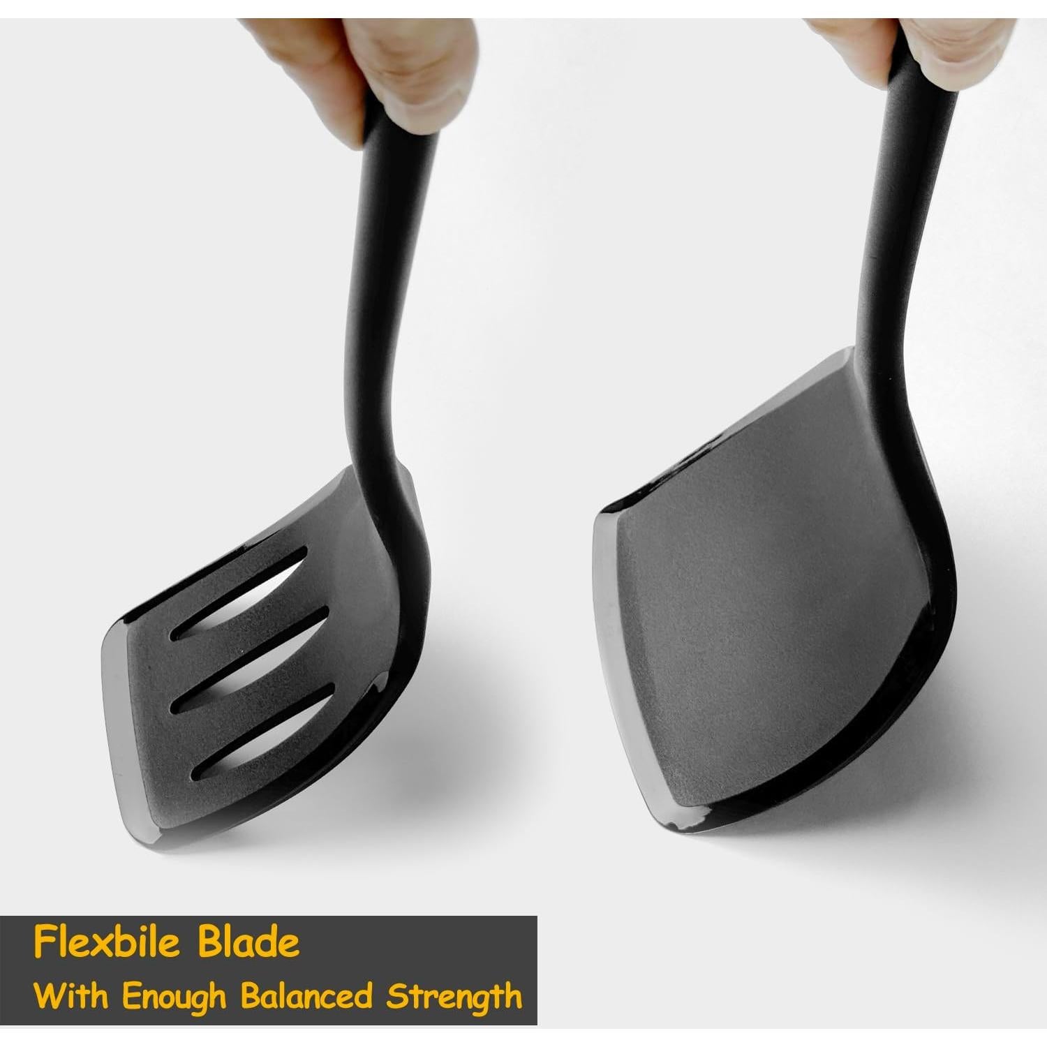 Juego de Espátulas de Silicona Vovoly 4 Piezas Resistente al Calor