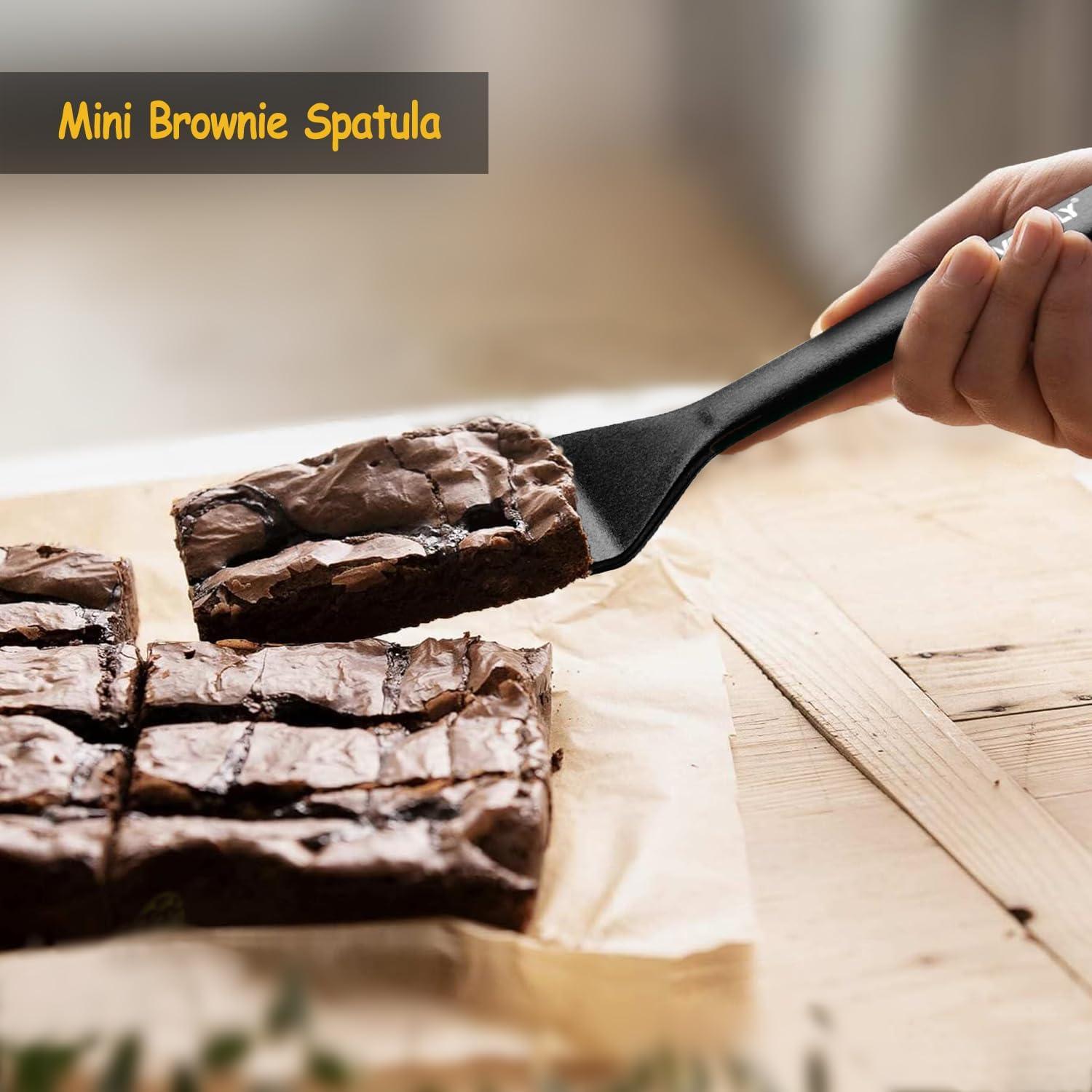 Juego de Espátulas de Silicona Vovoly 4 Piezas Resistente al Calor