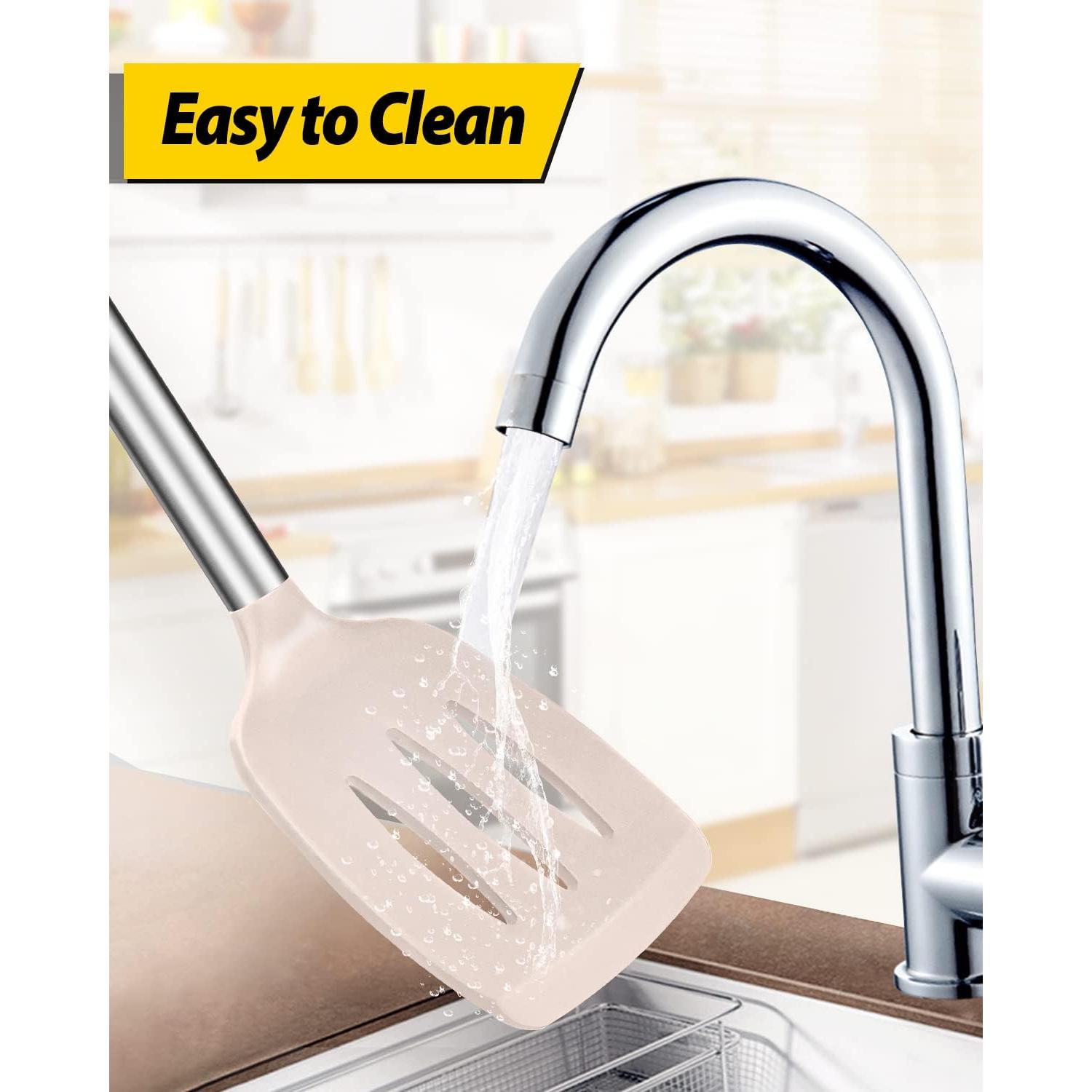 Juego de 2 Espátulas de Silicona BUNDLEPRO Antiadherentes