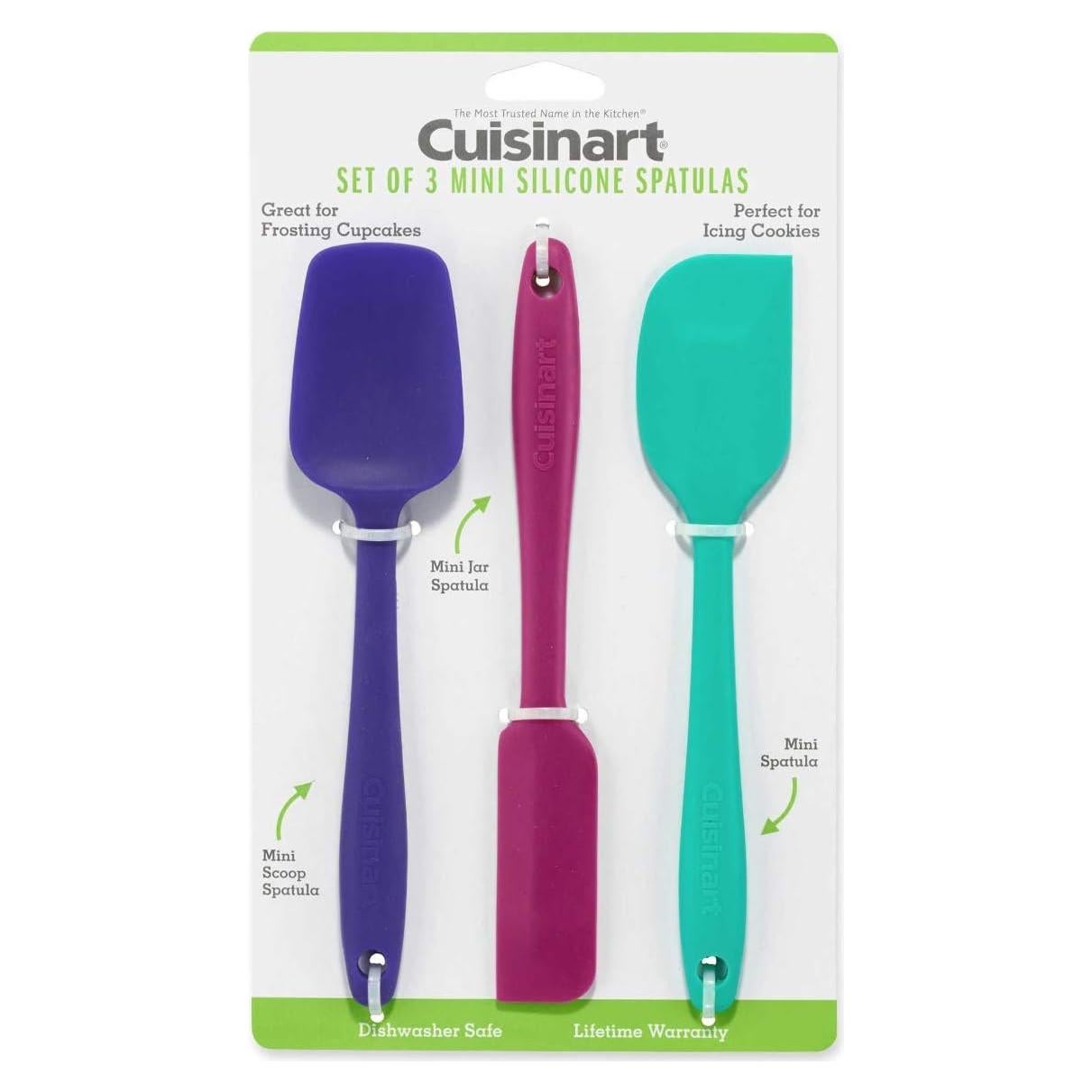 Set de 3 Mini Espátulas de Silicona Cuisinart Joya