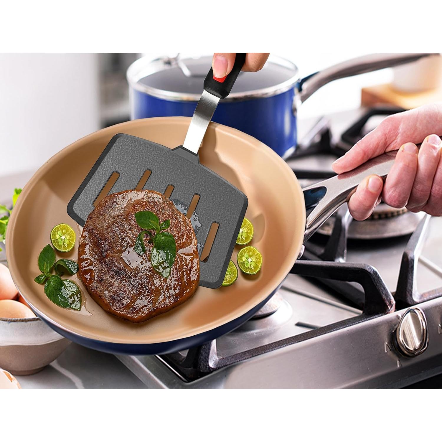 Juego de Espátulas de Silicona BodiCal 5 Piezas Resistente al Calor