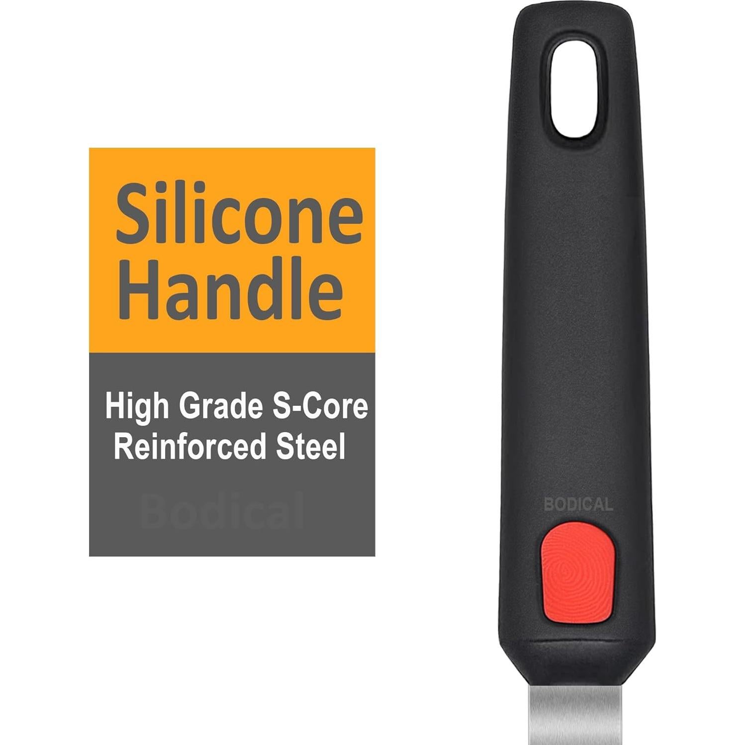 Juego de Espátulas de Silicona BodiCal 5 Piezas Resistente al Calor