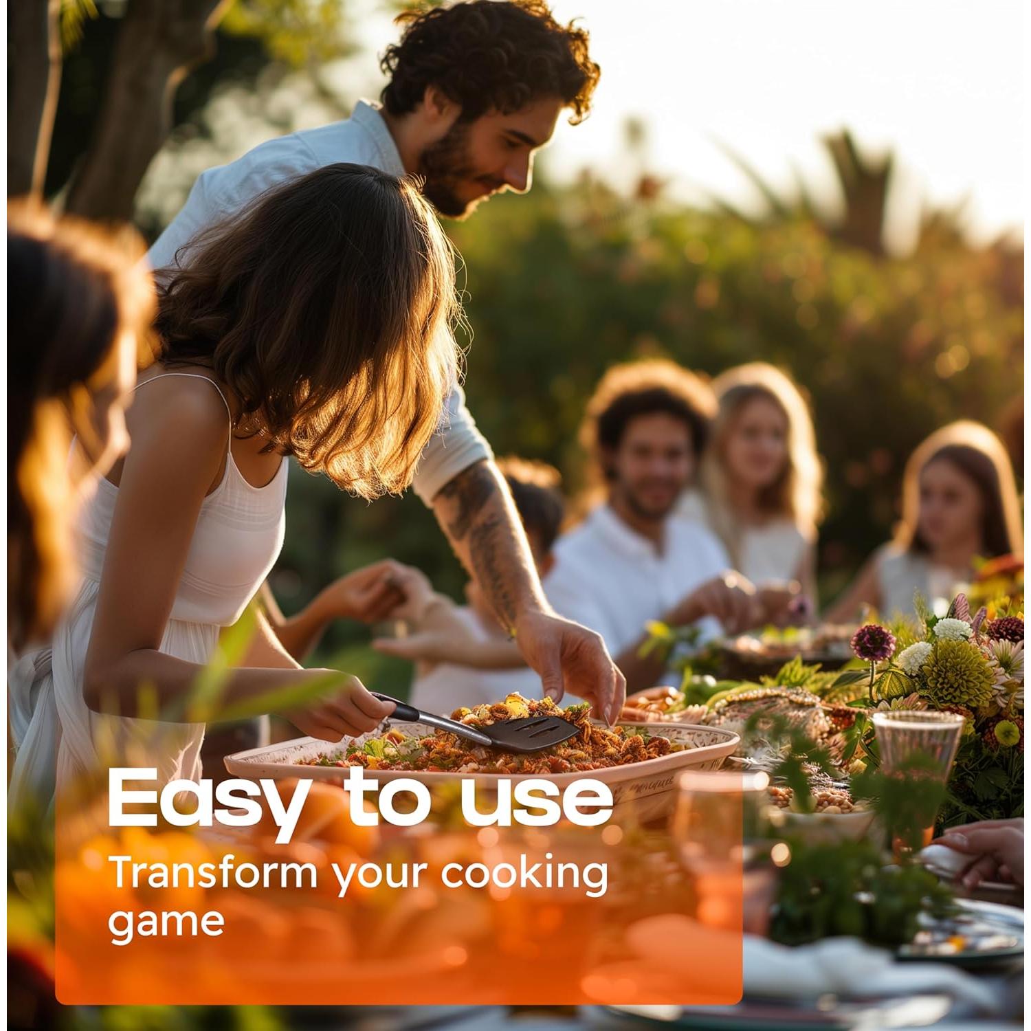 Juego de Espátulas de Silicona BakeRoyal - Resistente al Calor 315°C