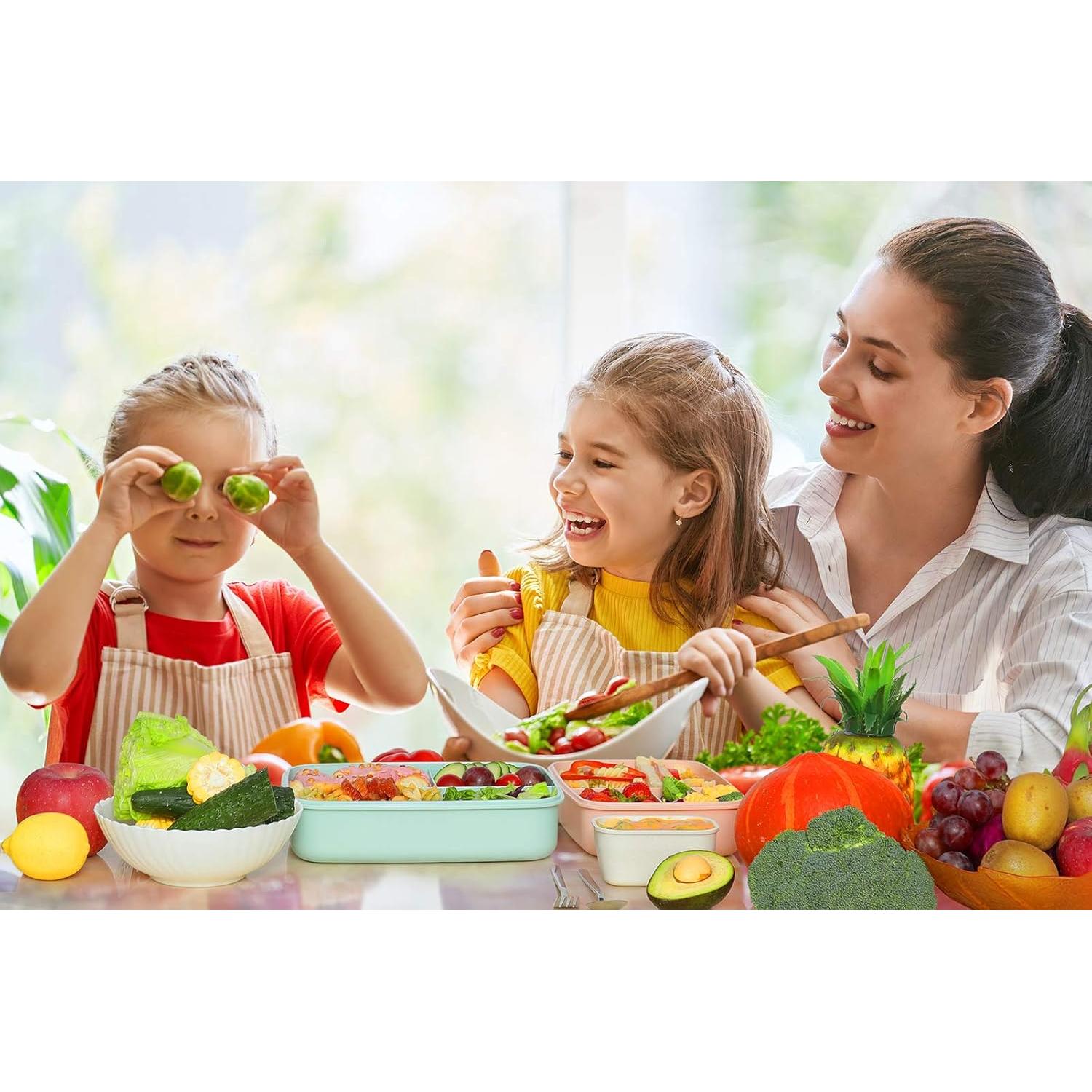 Caja de Almuerzo Bento MINCOCO 1800ml a Prueba de Fugas