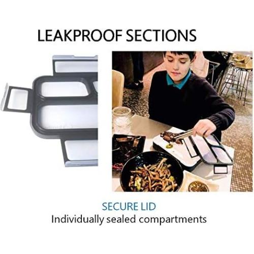 Caja Bento Kinsho Grande 3 Compartimentos + Bolsa Aislada