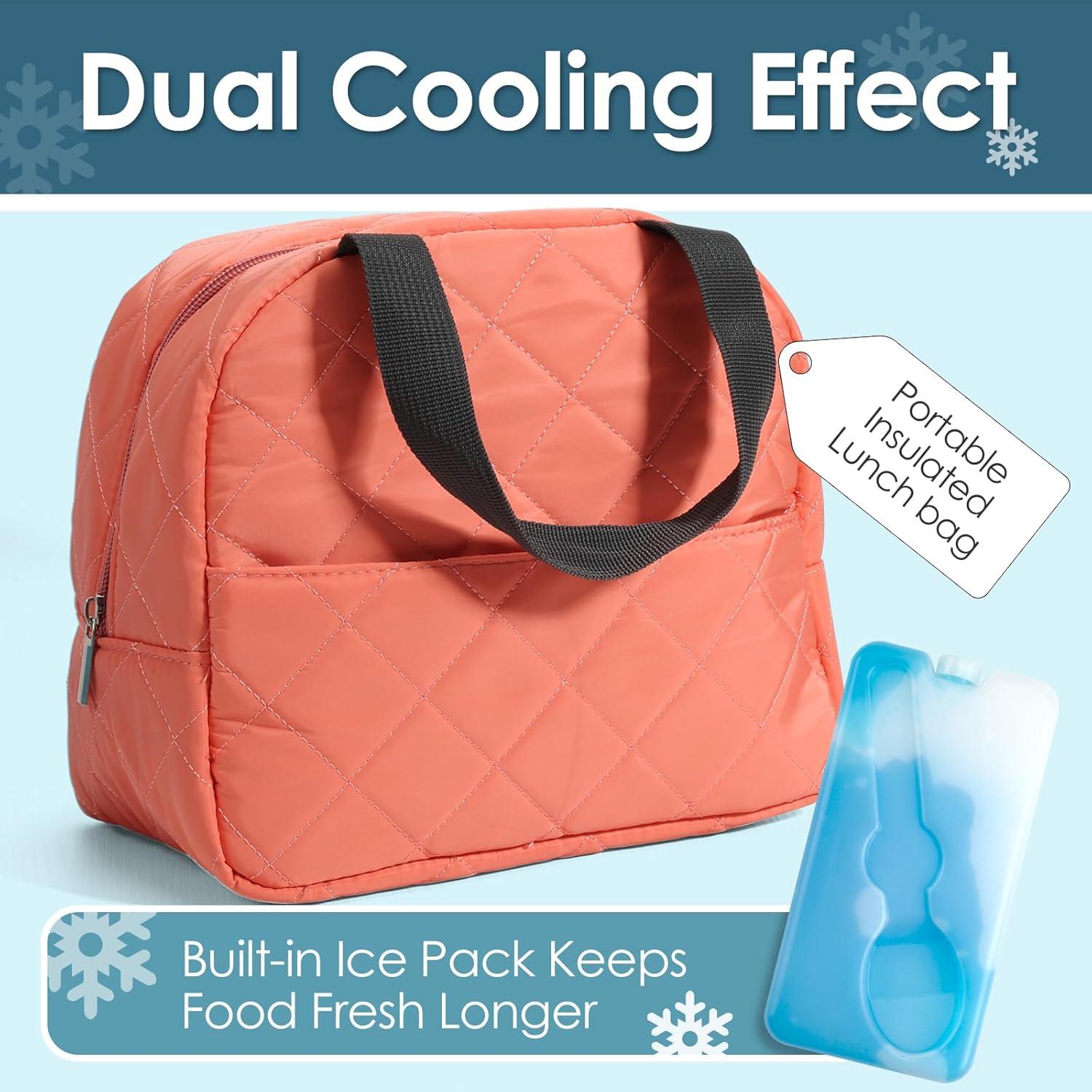 Caja Bento Doble Capa Whalehouse 1.3L con Utensilios y Bolsa Térmica