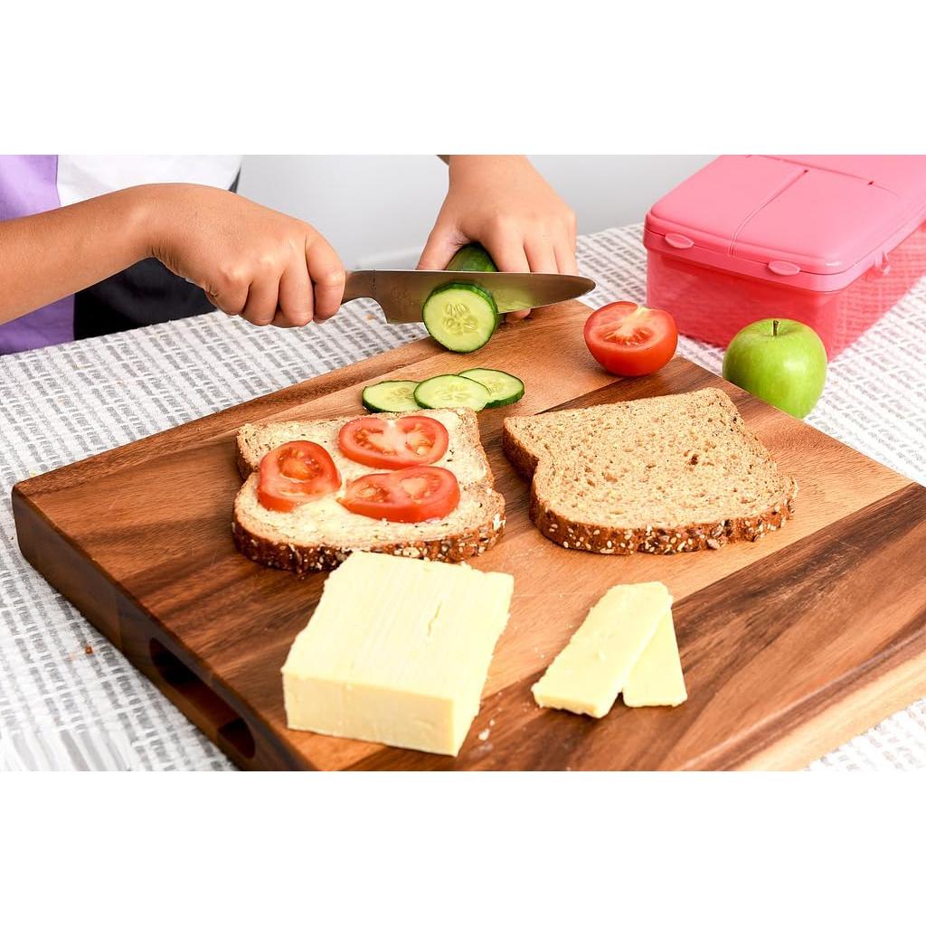 Caja Bento Ielek para Almuerzo 1600ml - 4 Compartimentos Aislada