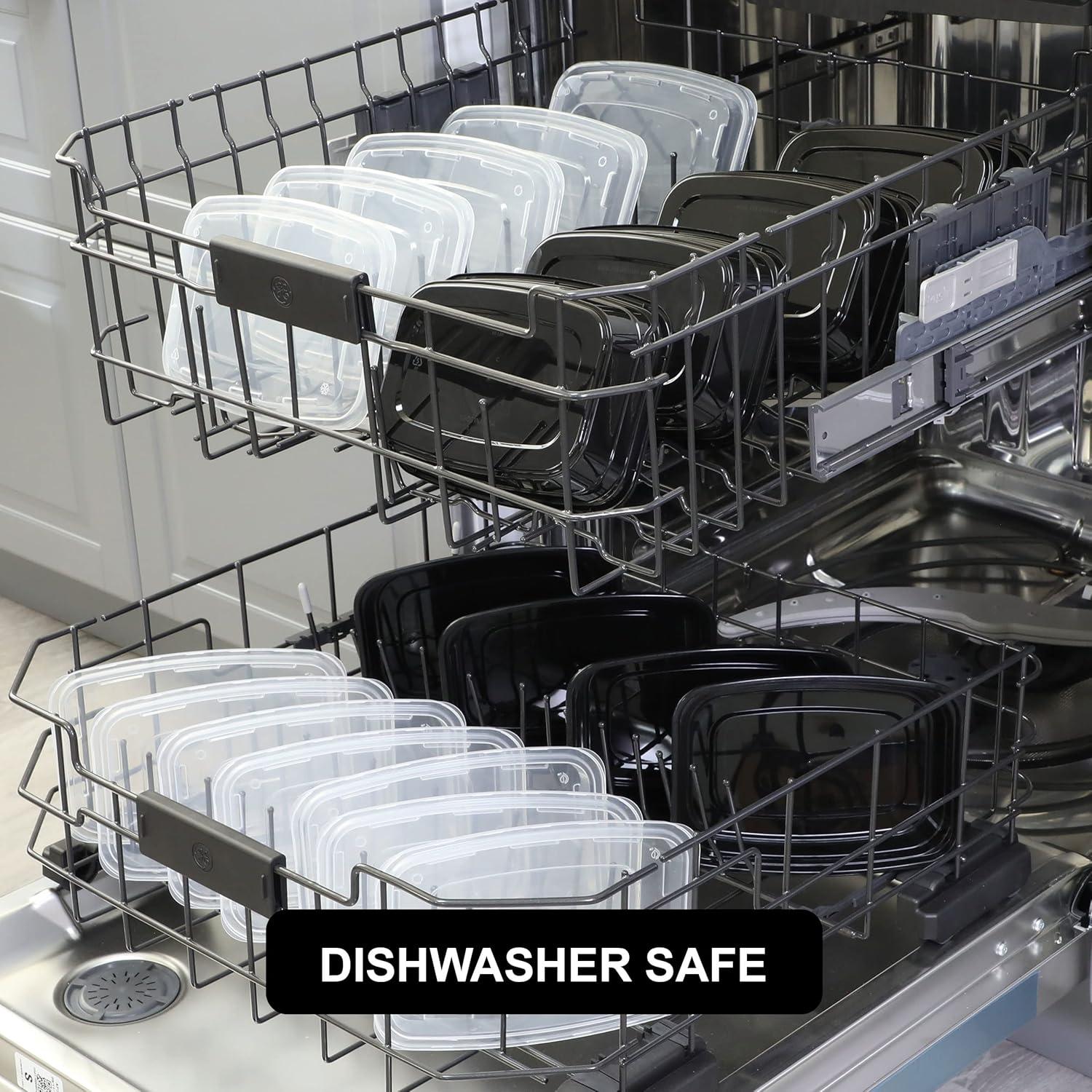 Contenedores de Preparación de Comidas Freshware 15 Pzas 828 ml