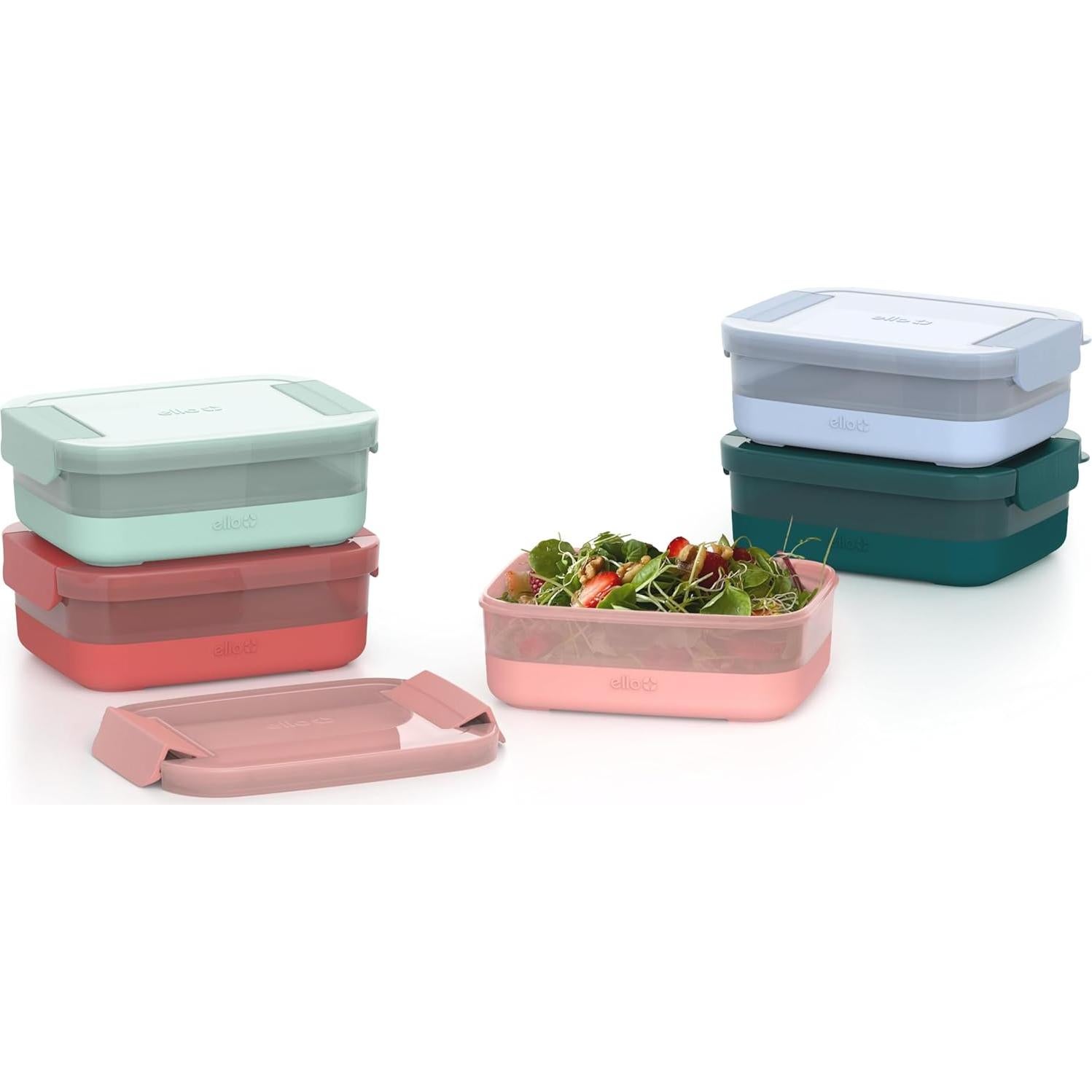 Juego de Contenedores de Alimentos Ello 5 Piezas 3.7 Tazas