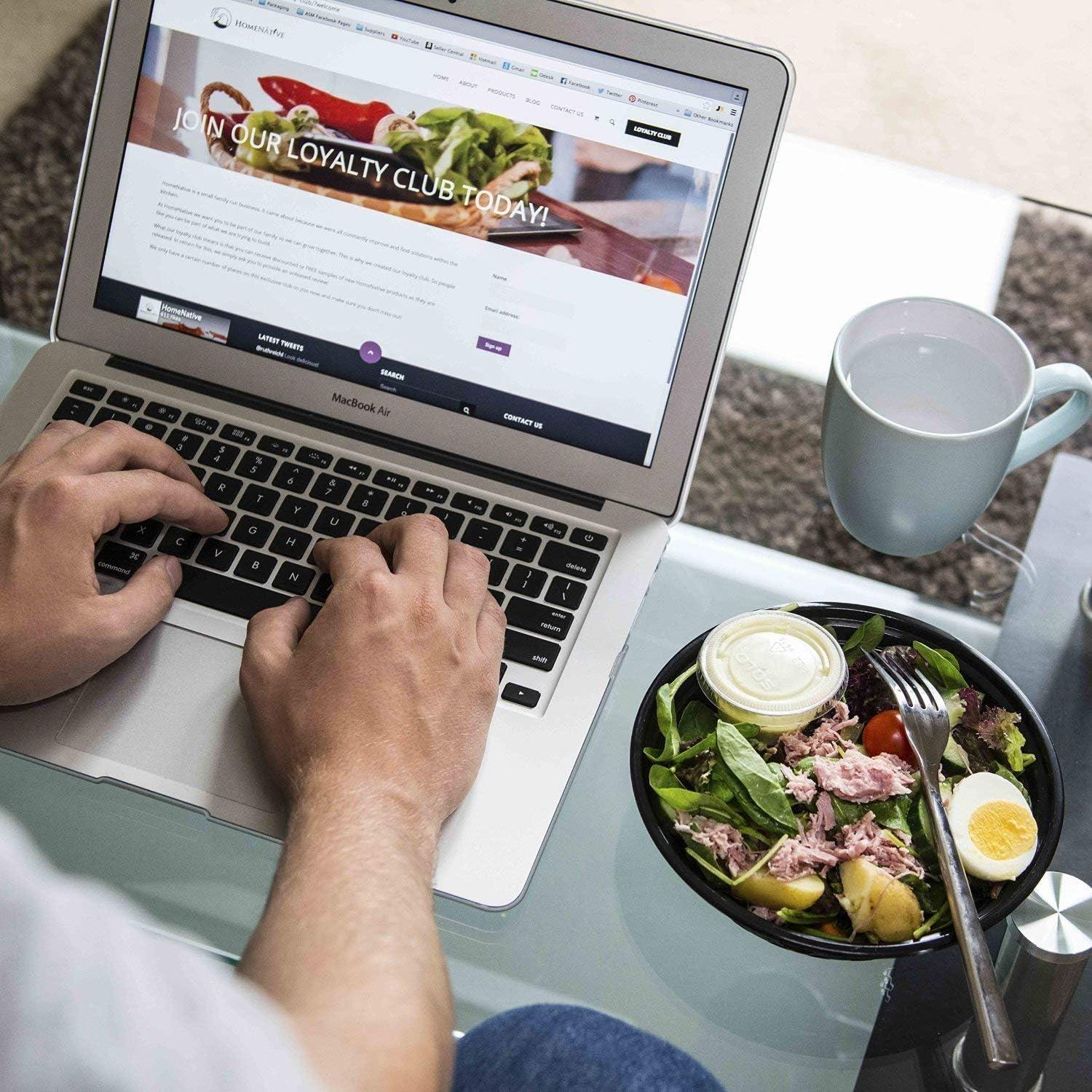 PrepNaturals 30 Contenedores Plásticos 24 Oz Libre BPA