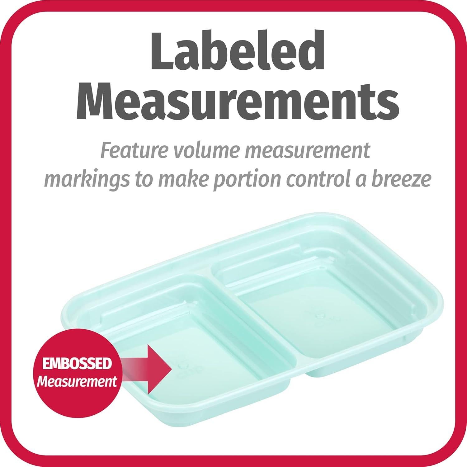 Juego de Contenedores GoodCook 60 Piezas Sin BPA 1.5 kg