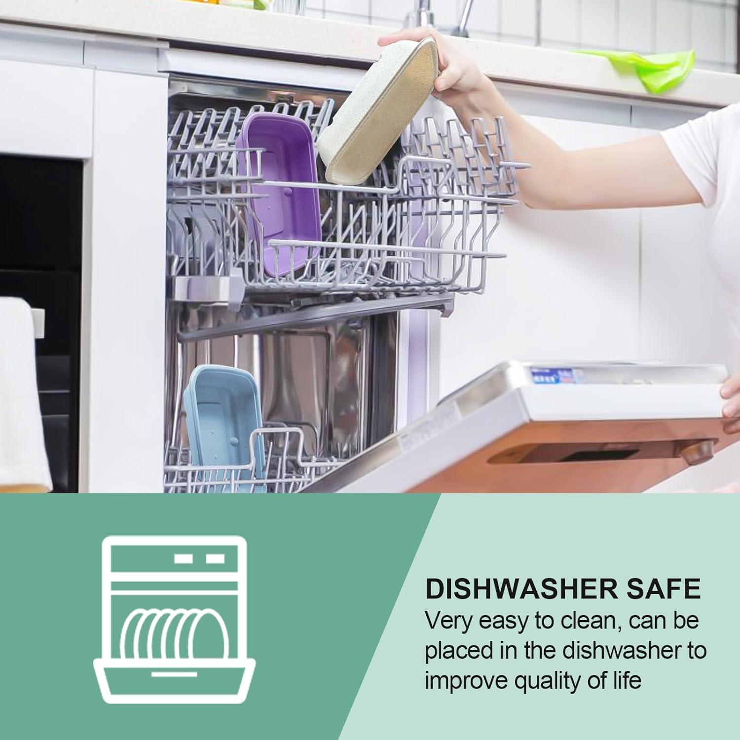 Contenedores de Comida 10PCS Shopwithgreen 1 Compartimento 32oz