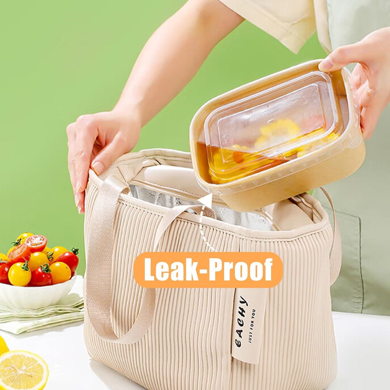 Paquete de 50 Cuencos Rectangulares FISDEN 0.95 L con Tapas