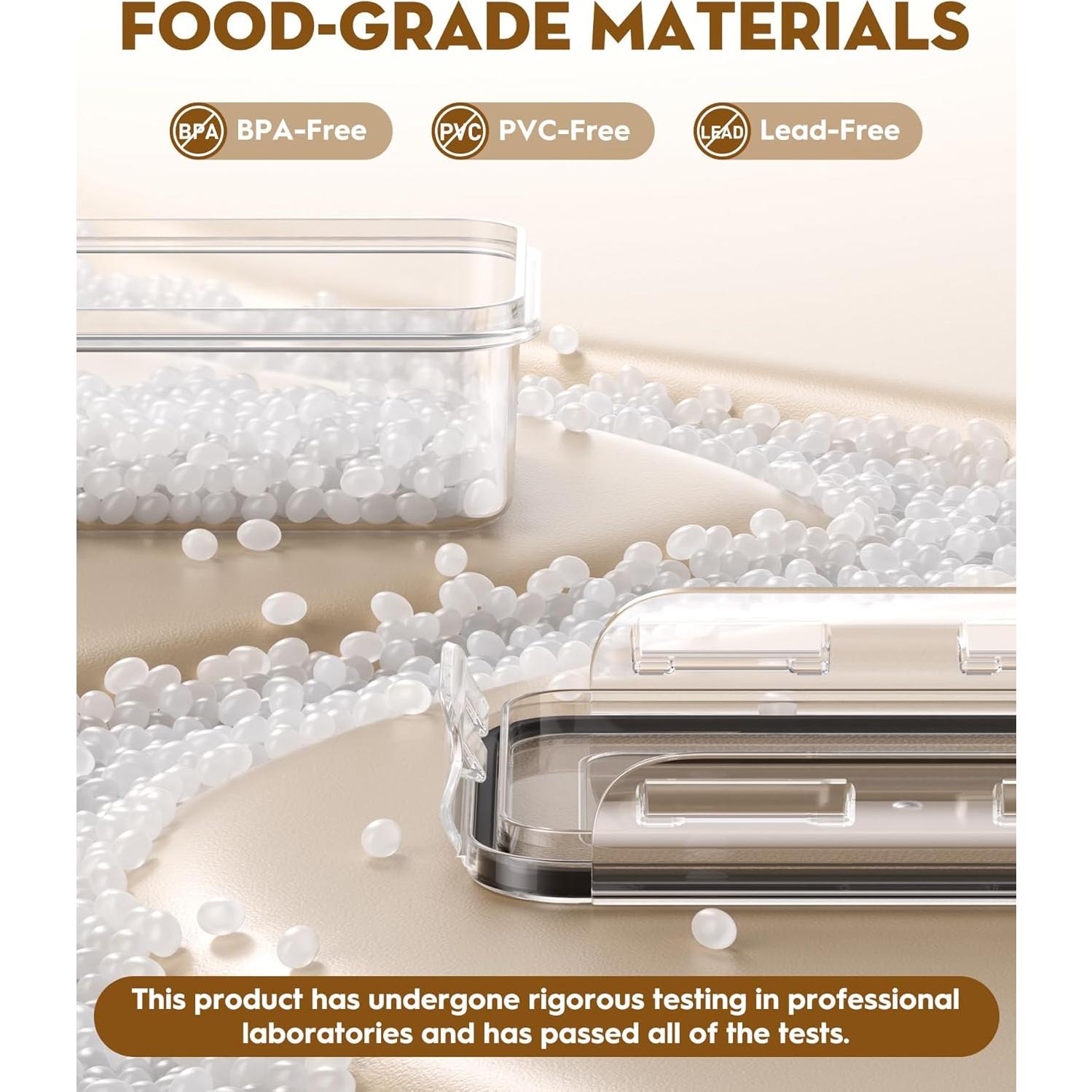 Juego de 40 Contenedores de Almacenamiento BiuLeon Herméticos