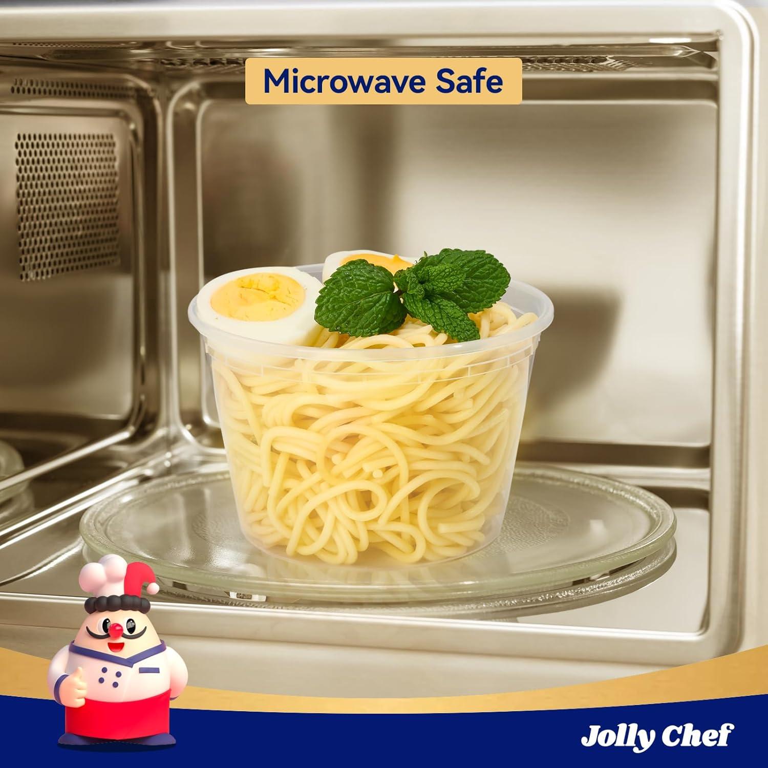 Contenedores de Almacenamiento JOLLY CHEF 48 Juegos 3 Tamaños