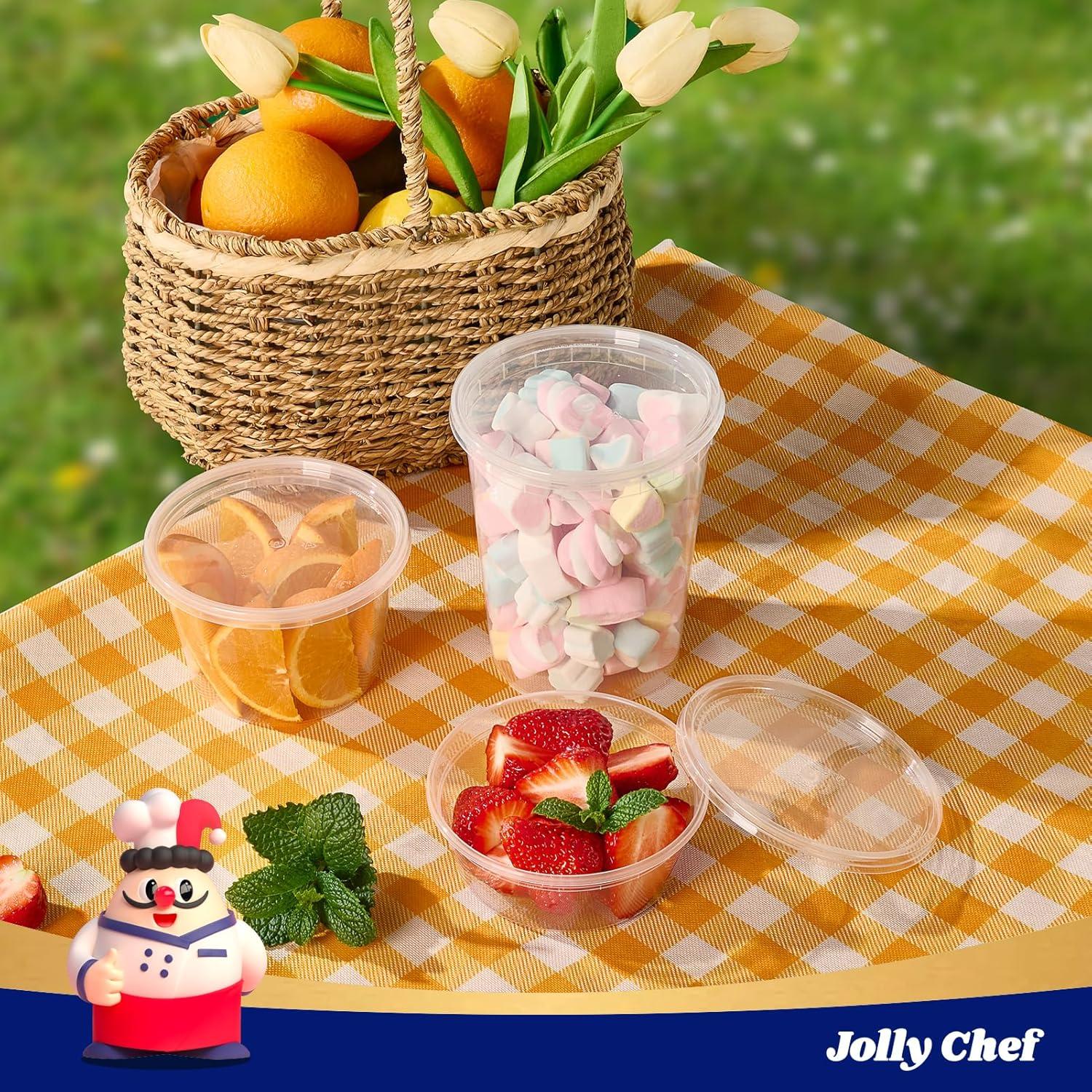 Contenedores de Almacenamiento JOLLY CHEF 48 Juegos 3 Tamaños