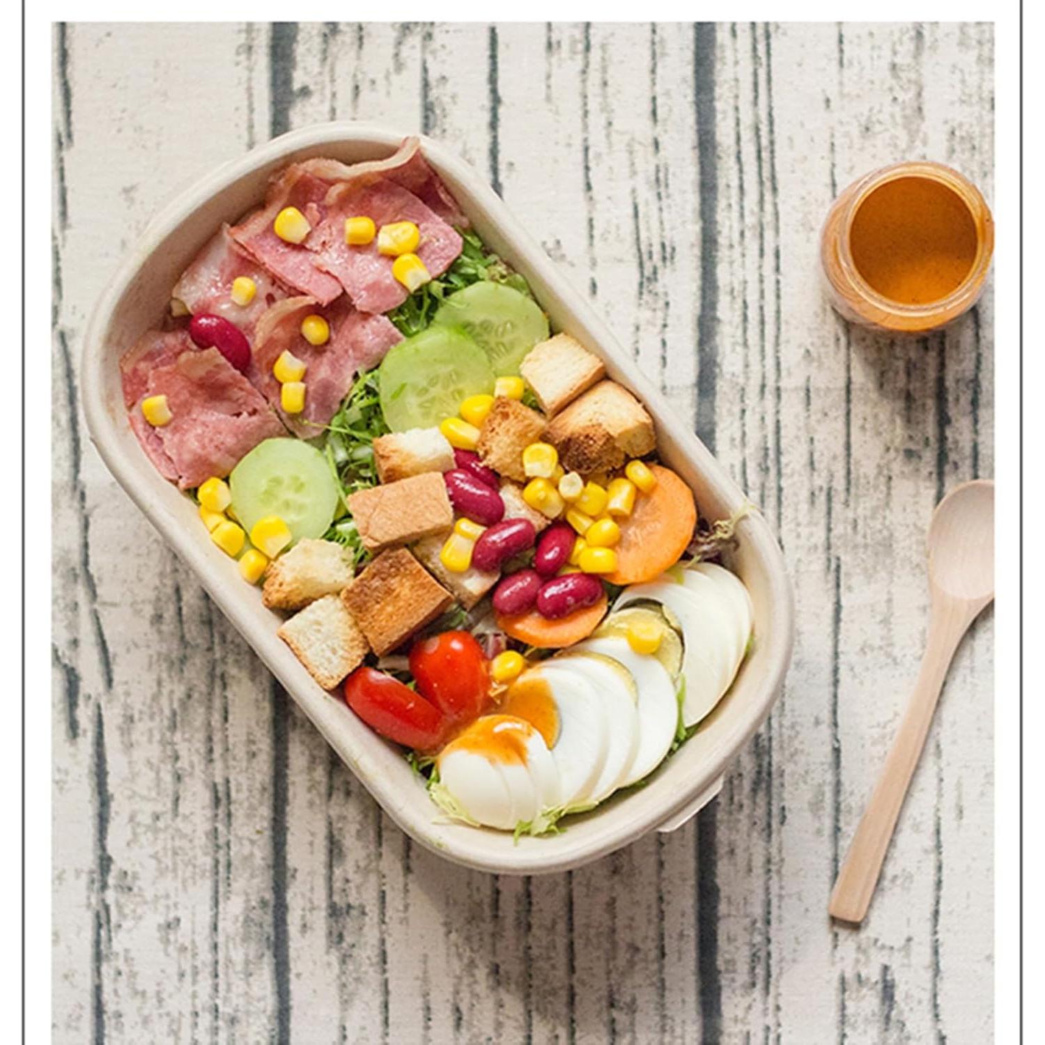 Paquete de 50 Tazones de Papel Bagasse 700ml con Tapa NROZIET