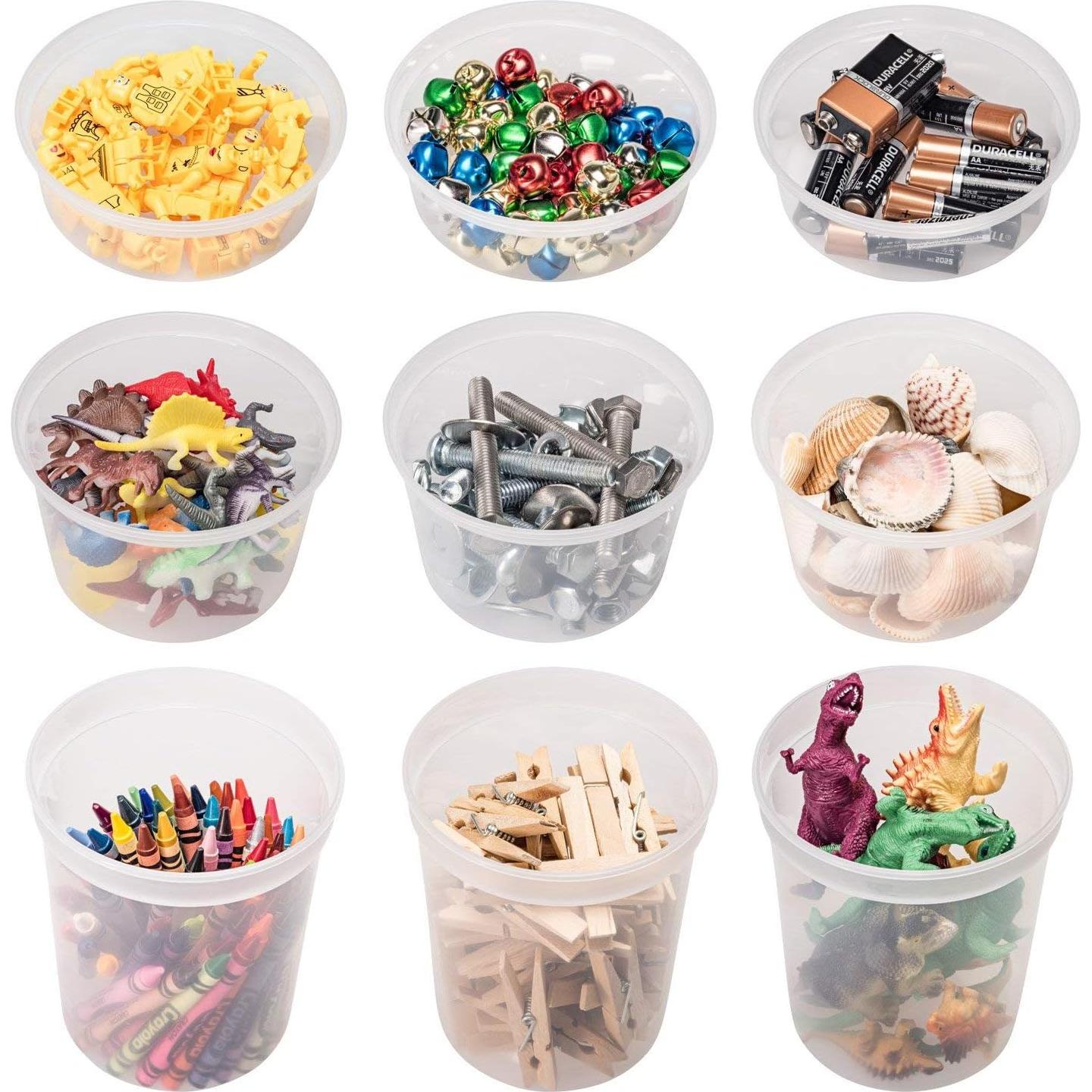 Contenedores de Almacenamiento DuraHome 44 Juegos Herméticos 0.24-0.95L