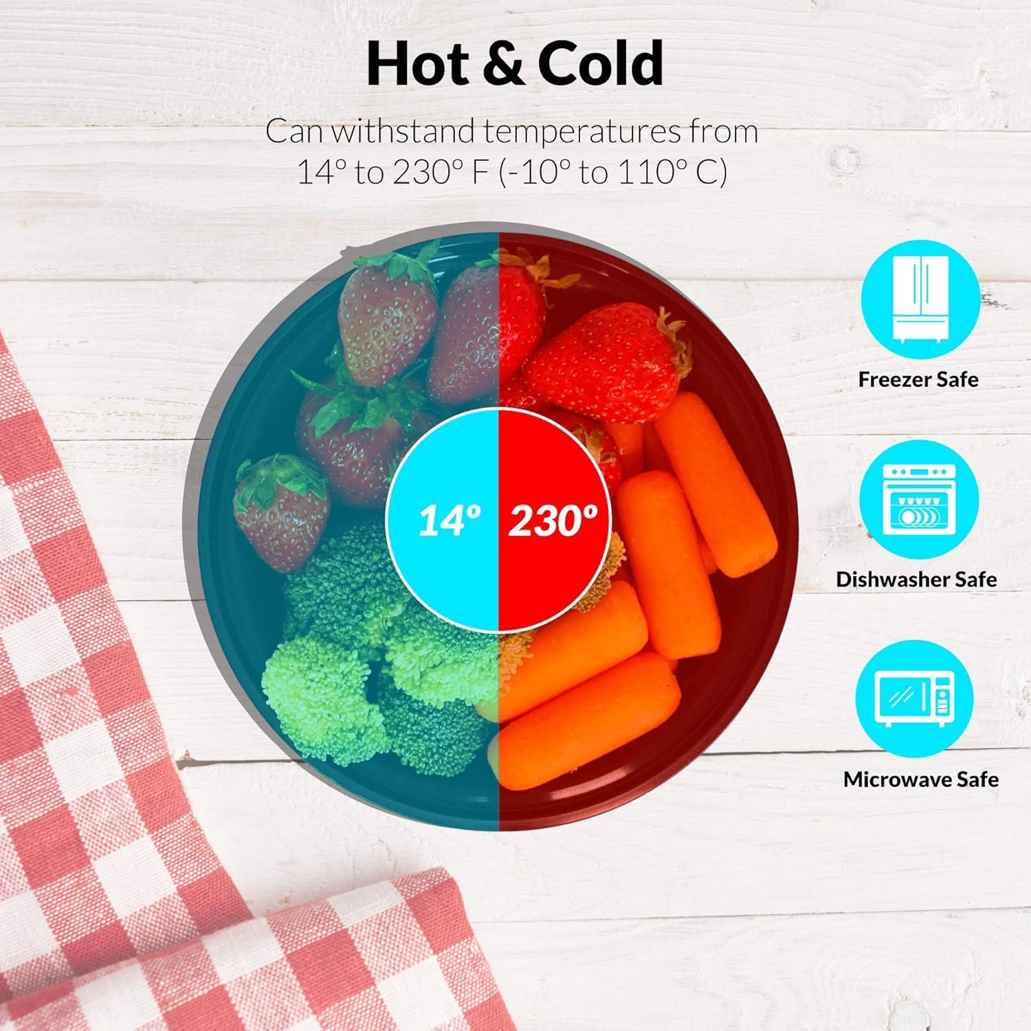 Tazones Desechables con Tapas Reli 473 ml - Paquete de 50