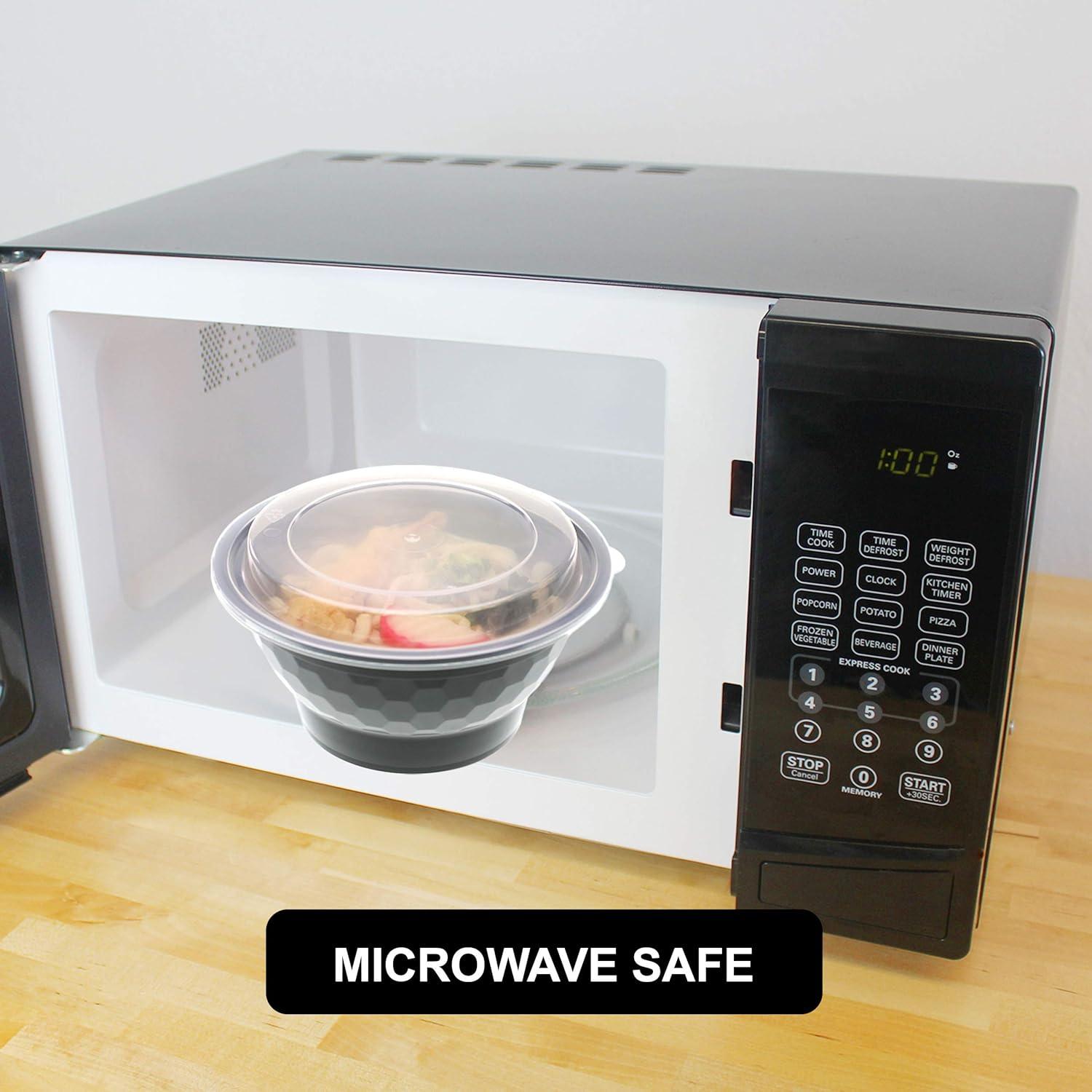 Contenedores de Preparación de Comidas Freshware 1240 ml - Paquete de 10