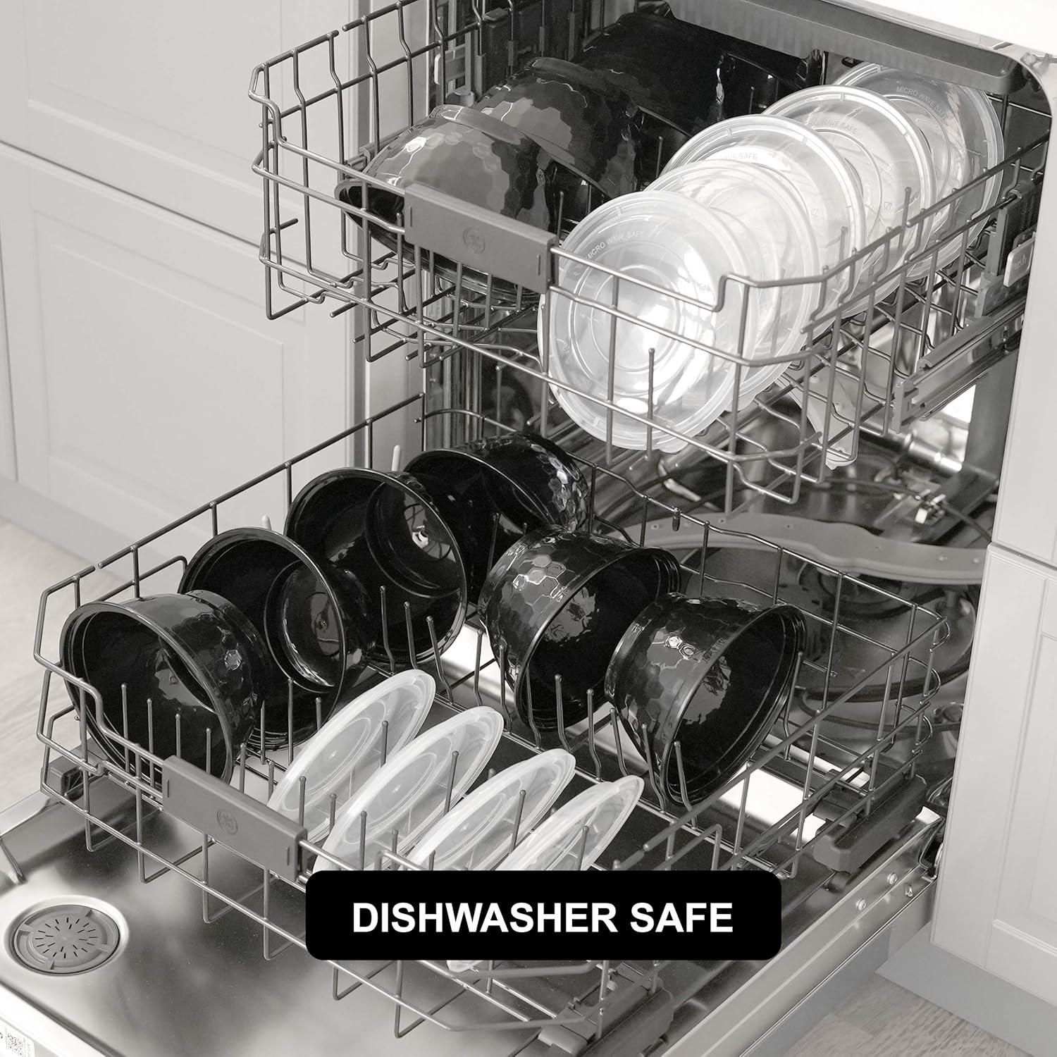 Contenedores de Preparación de Comidas Freshware 1240 ml - Paquete de 10