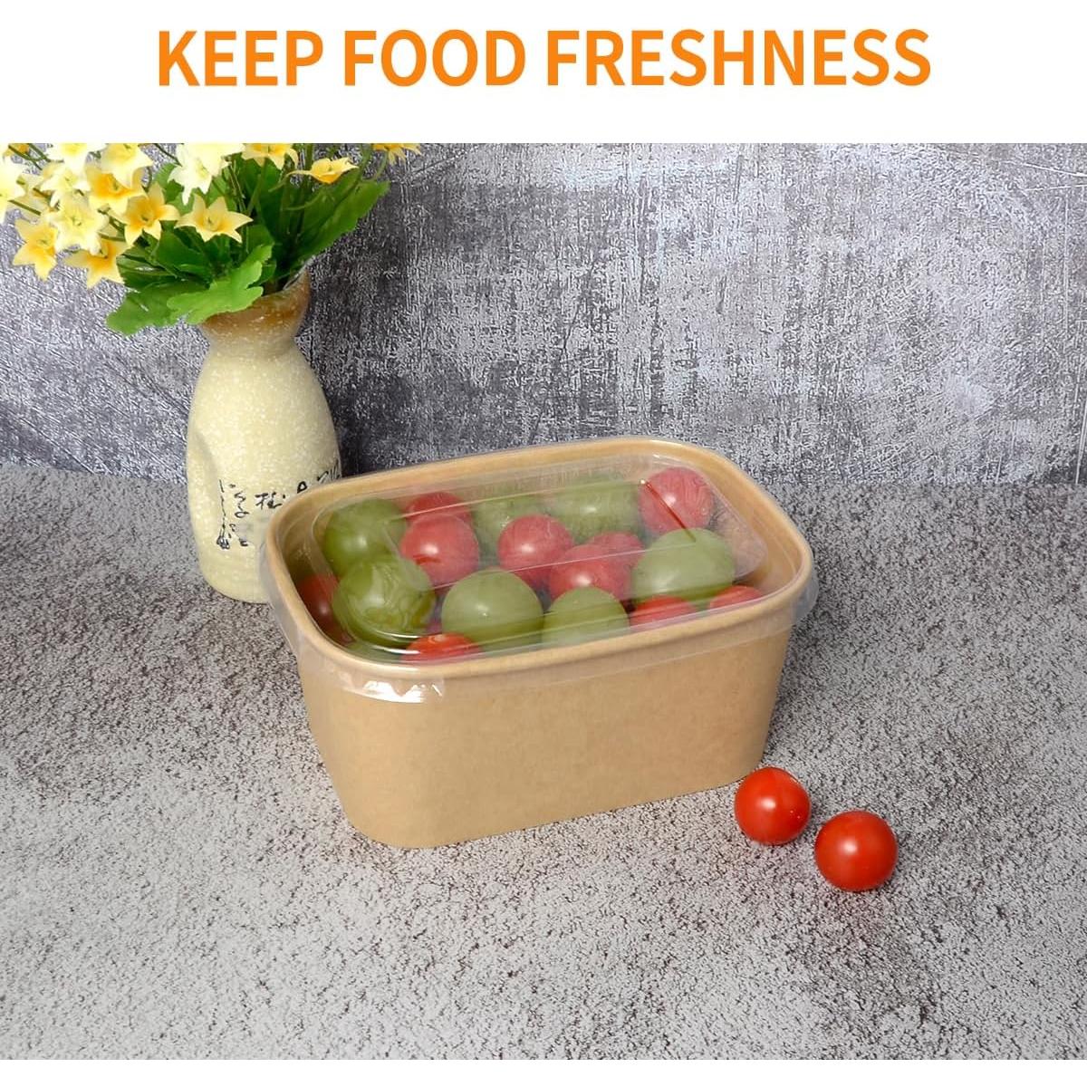 Contenedores de Comida Desechables Celel 35 oz - 50 Piezas