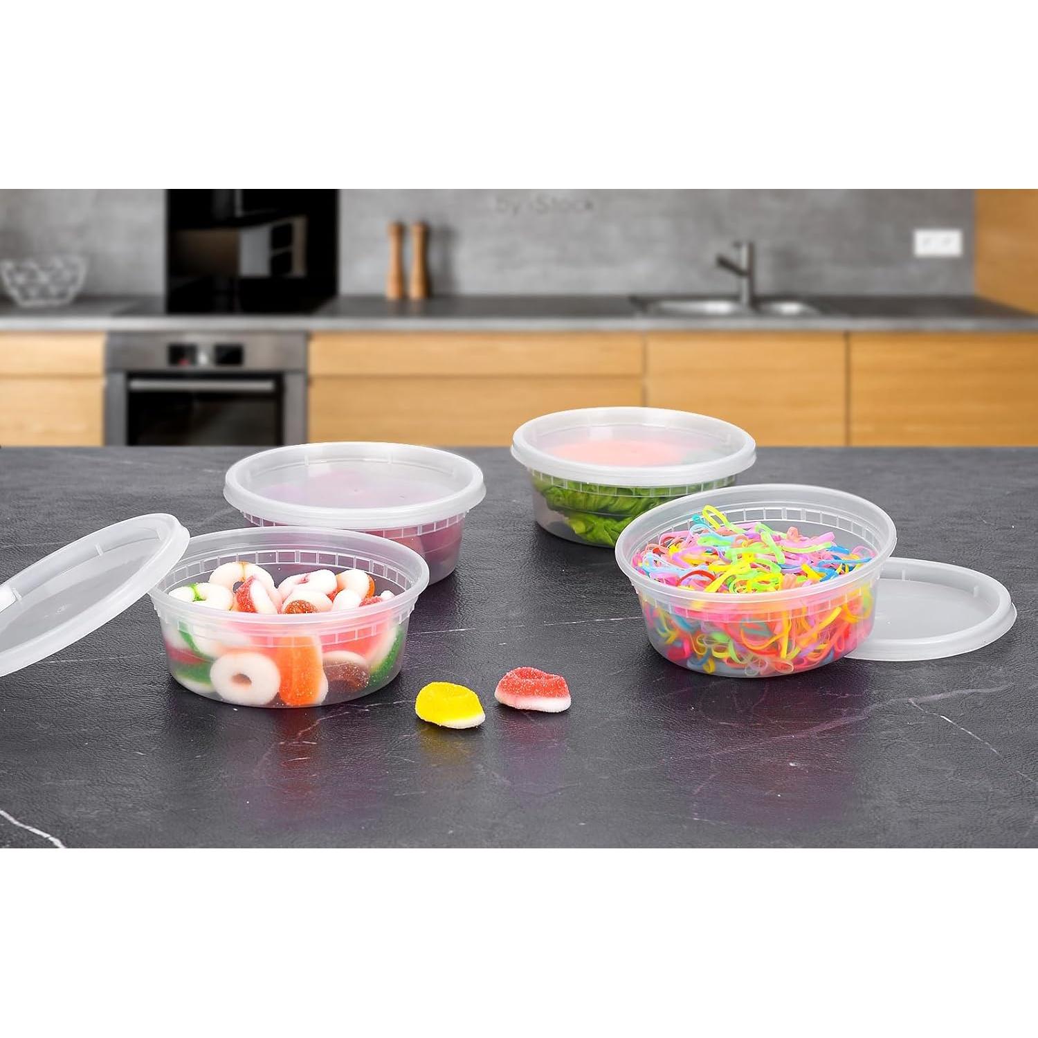 Contenedores de Almacenamiento de Comida EDI 50 Sets 226g