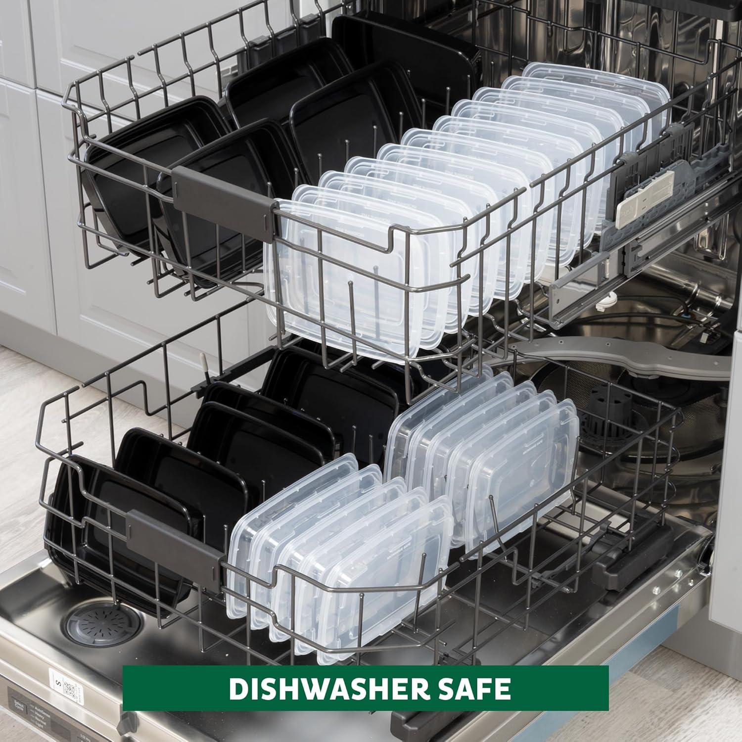 Contenedores de Comida Freshware 150 Pzas 710ml Herméticos