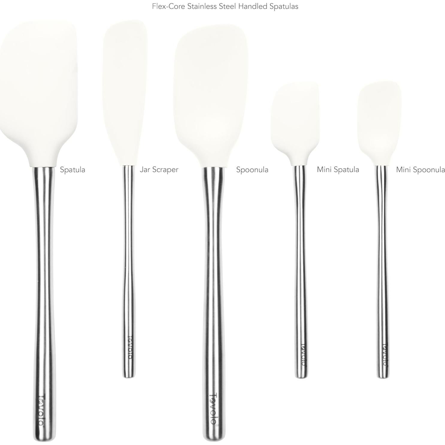 Set de Utensilios de Cocina Tovolo 5 Piezas Acero Inoxidable Blanco