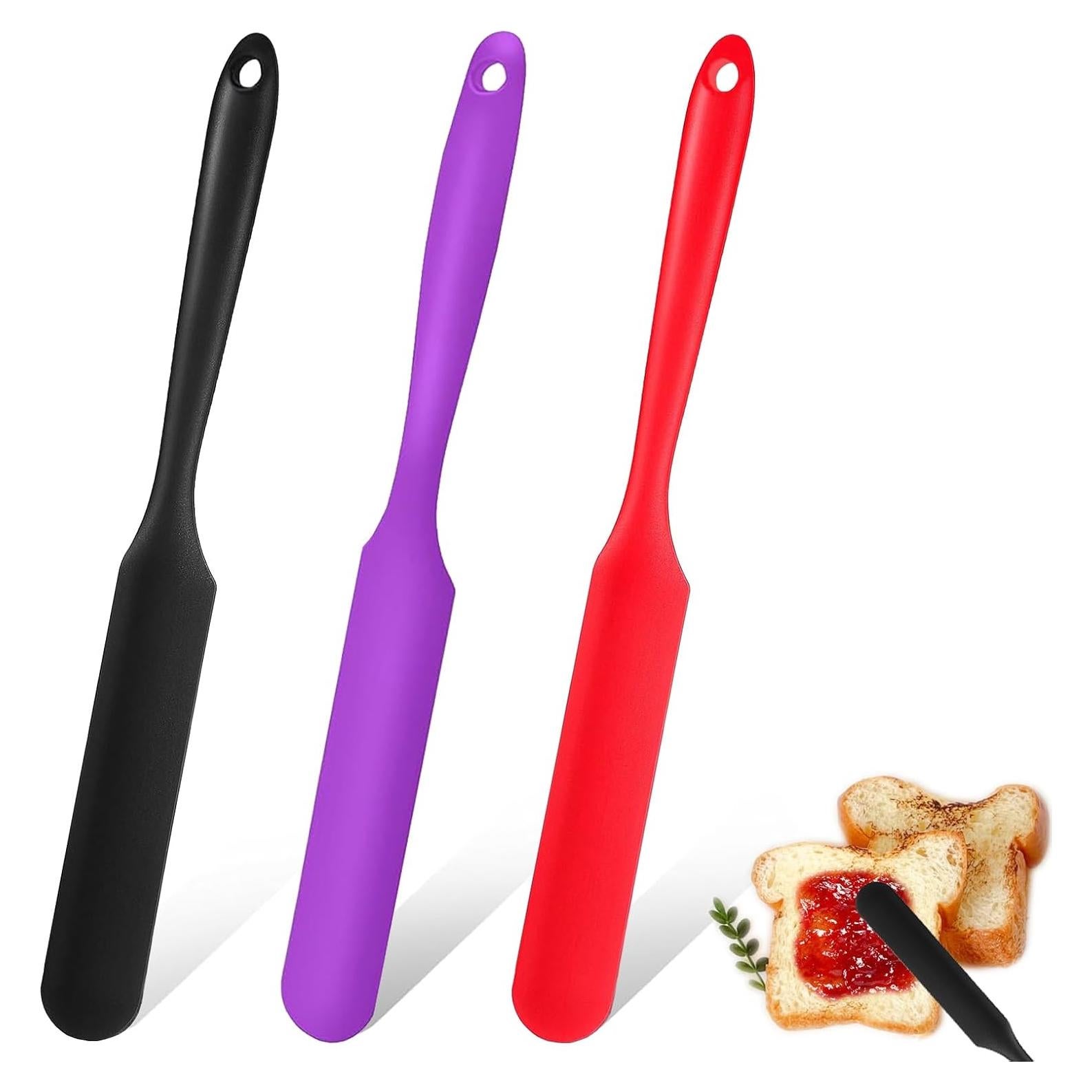 Juego de 3 Espátulas de Silicona YZRIZX Resistente al Calor