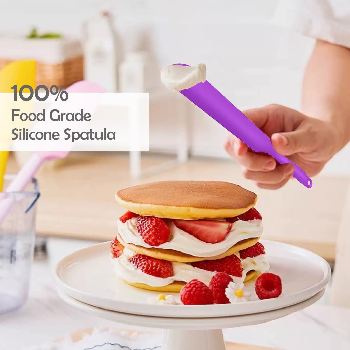 Juego de 3 Espátulas de Silicona YZRIZX Resistente al Calor