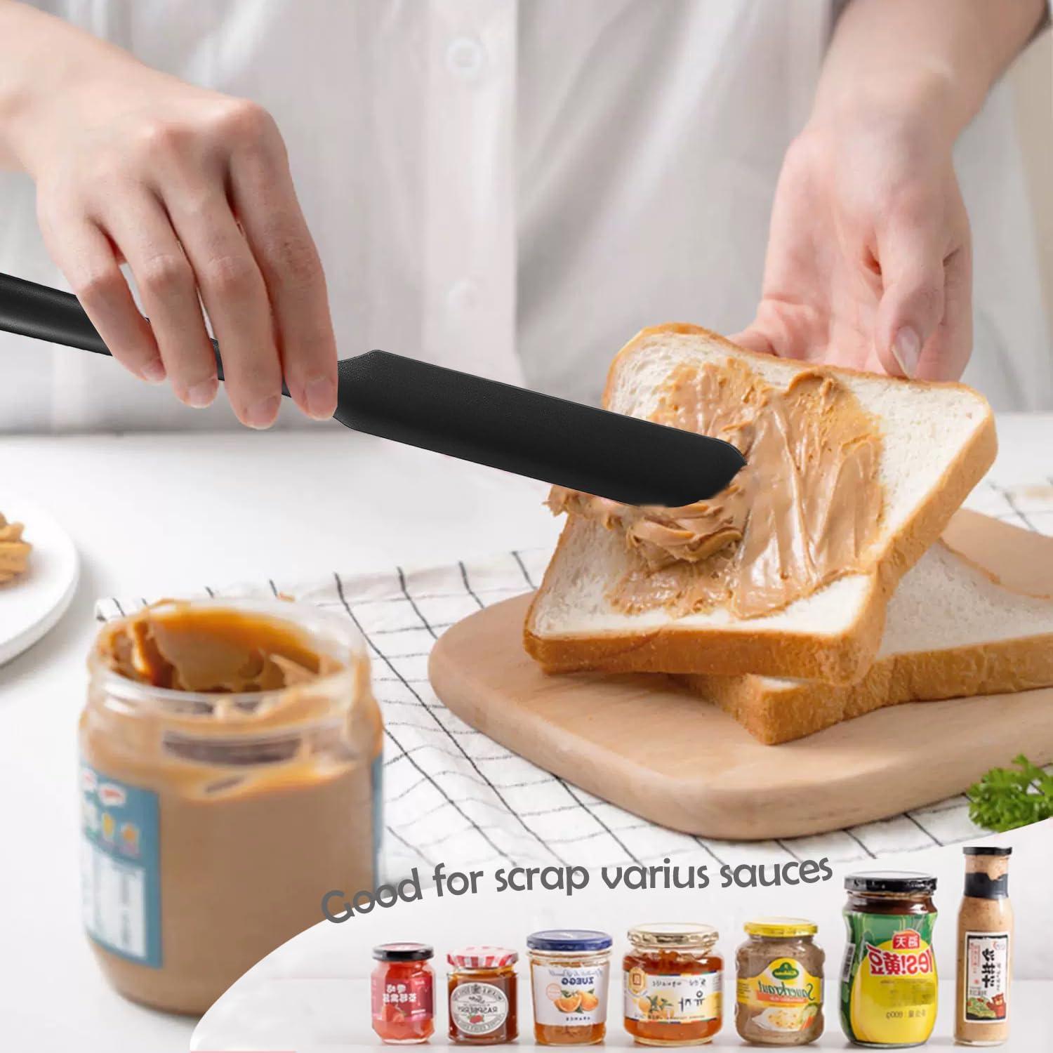 Juego de 3 Espátulas de Silicona YZRIZX Resistente al Calor