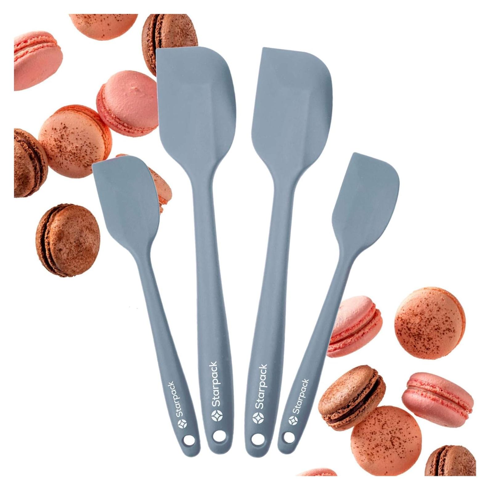 Juego de Espátulas de Silicona StarPack 4 Pzs Resistente al Calor
