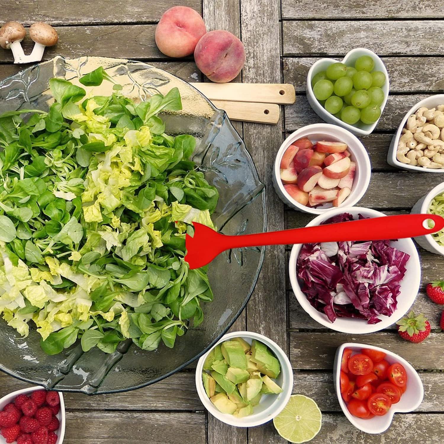 8 Espátulas de Silicona XYSMZM 21 cm Resistente al Calor