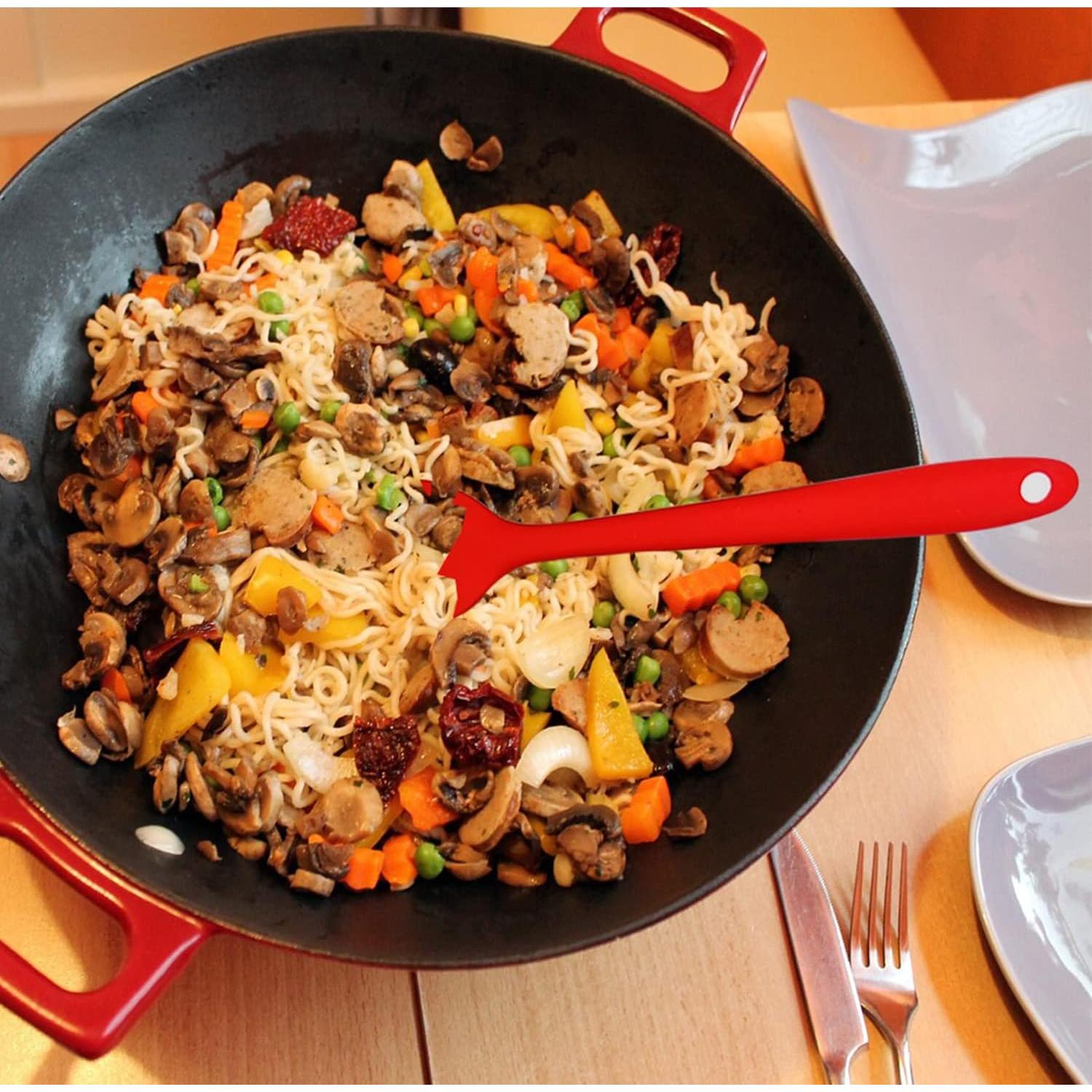 8 Espátulas de Silicona XYSMZM 21 cm Resistente al Calor