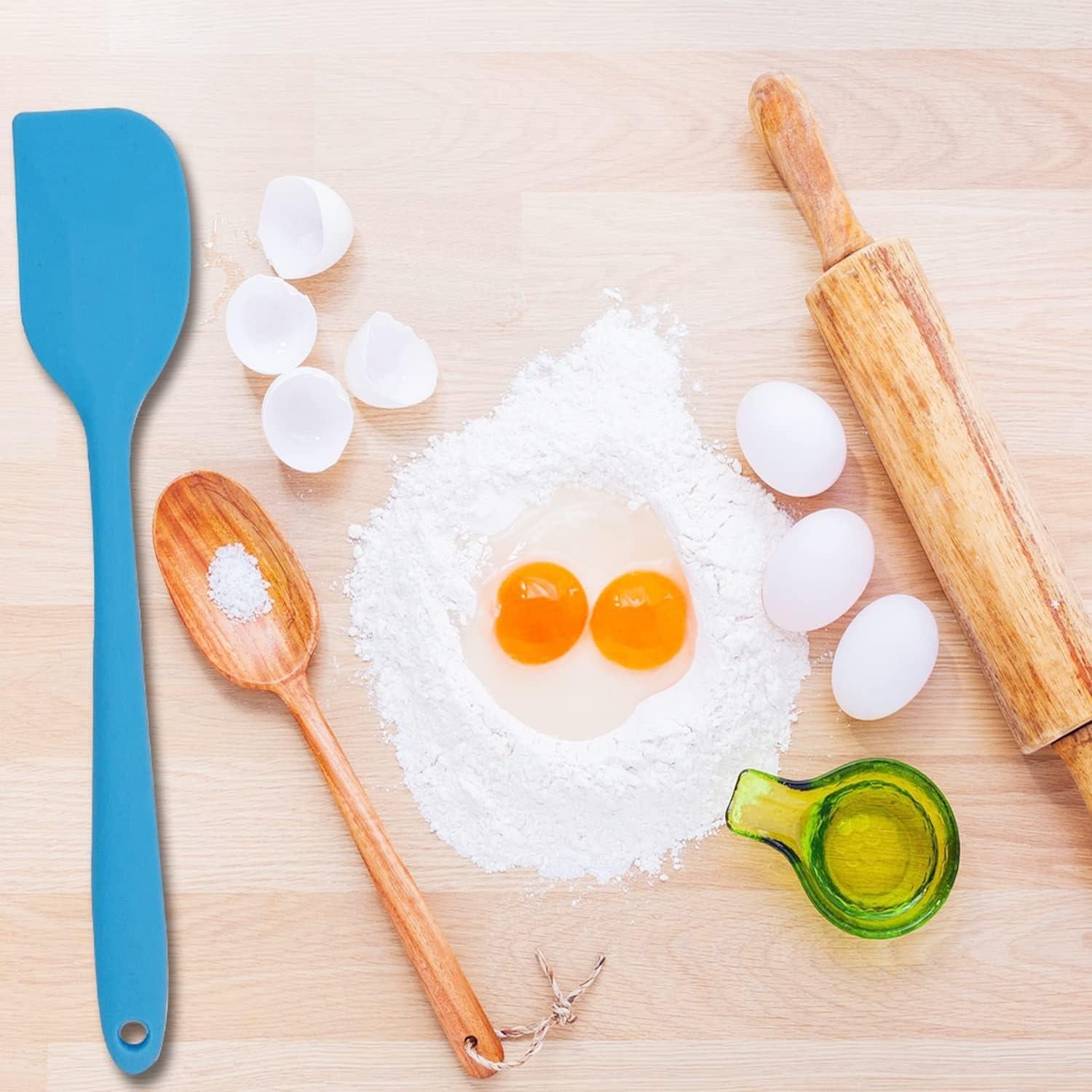 8 Espátulas de Silicona XYSMZM 21 cm Resistente al Calor