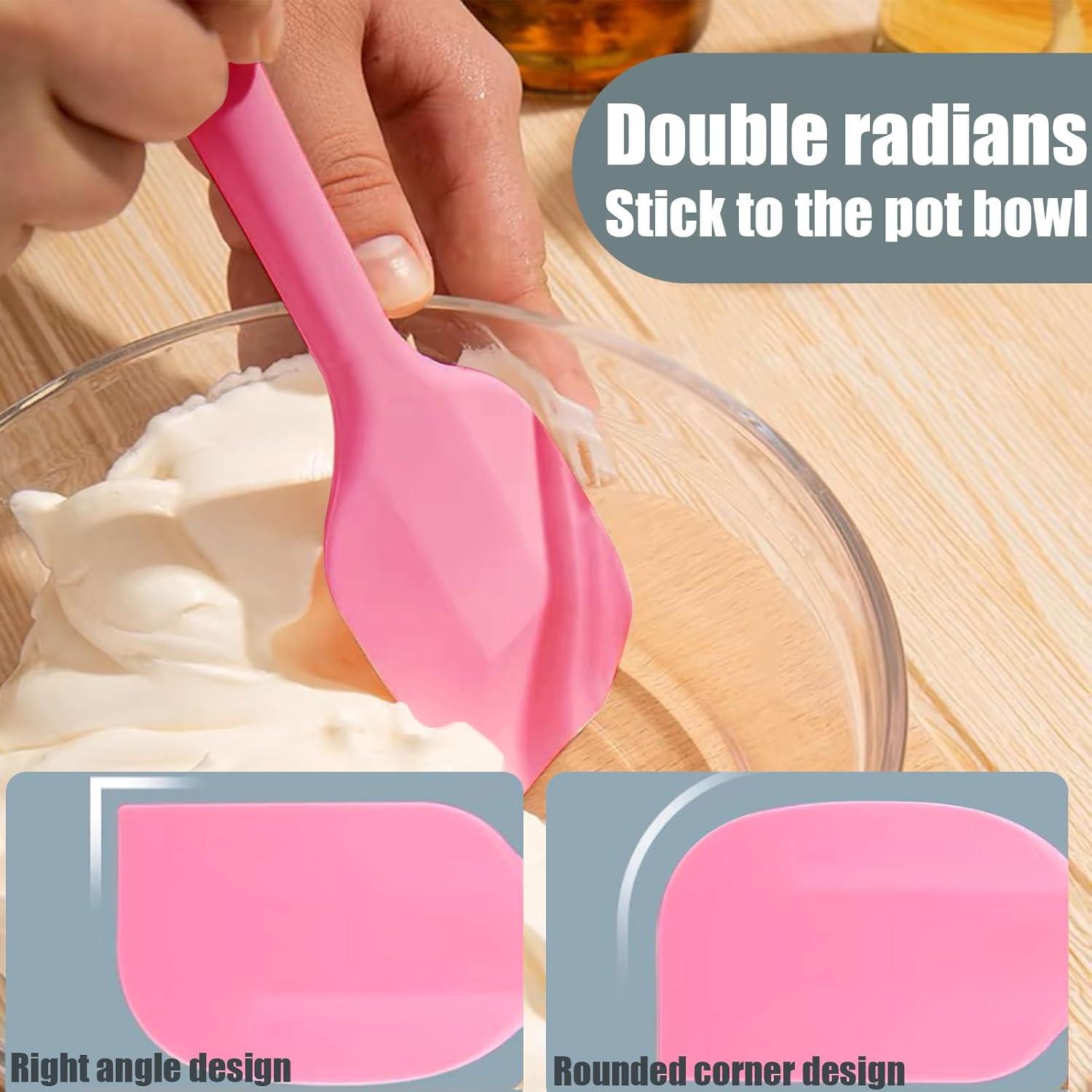 8 Espátulas de Silicona KAKAMINA Antiadherentes 21.6 cm