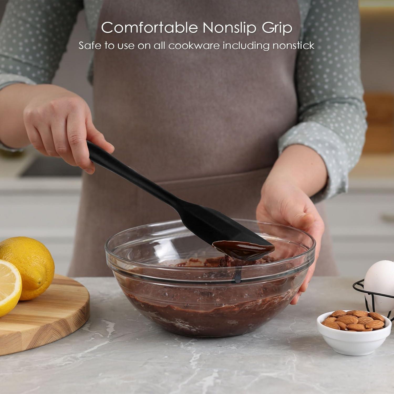 Juego de 4 Espátulas de Silicona RCMo - Resistente al Calor