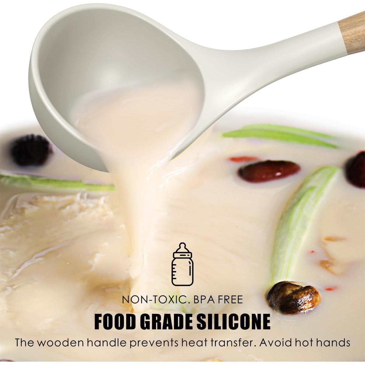 Juego de Utensilios de Cocina de Silicona Oannao 14 Piezas