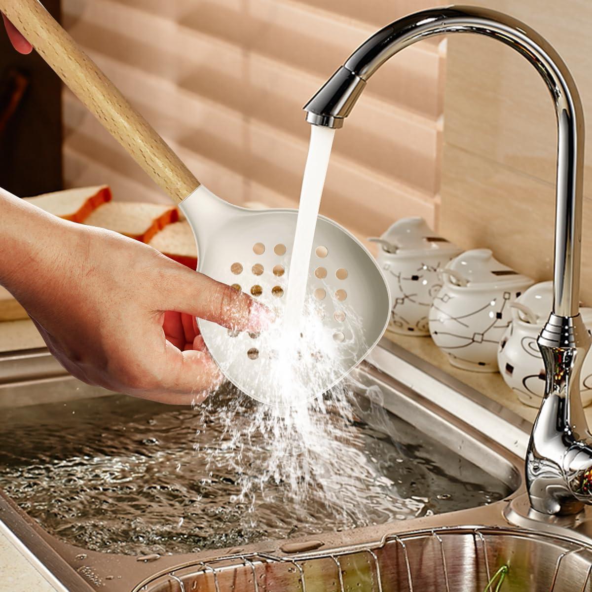 Juego de Utensilios de Cocina de Silicona Oannao 14 Piezas