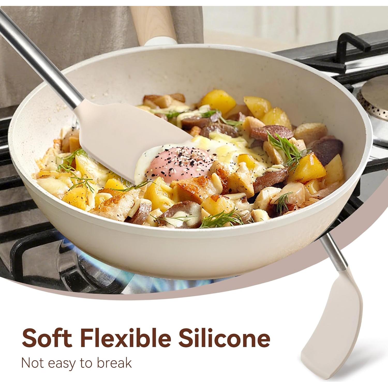 Juego de Utensilios de Cocina NCUE 35 Piezas Silicona Acero