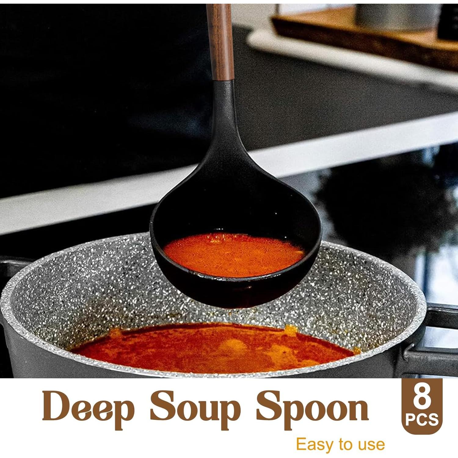 Juego de Utensilios de Cocina de Silicona Umite Chef 8 Piezas