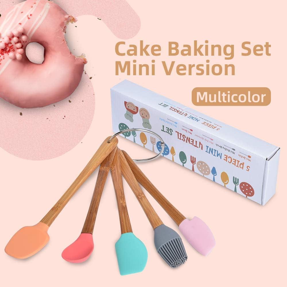 Juego de Espátulas de Silicona 5 Piezas REYINL - Antiadherentes