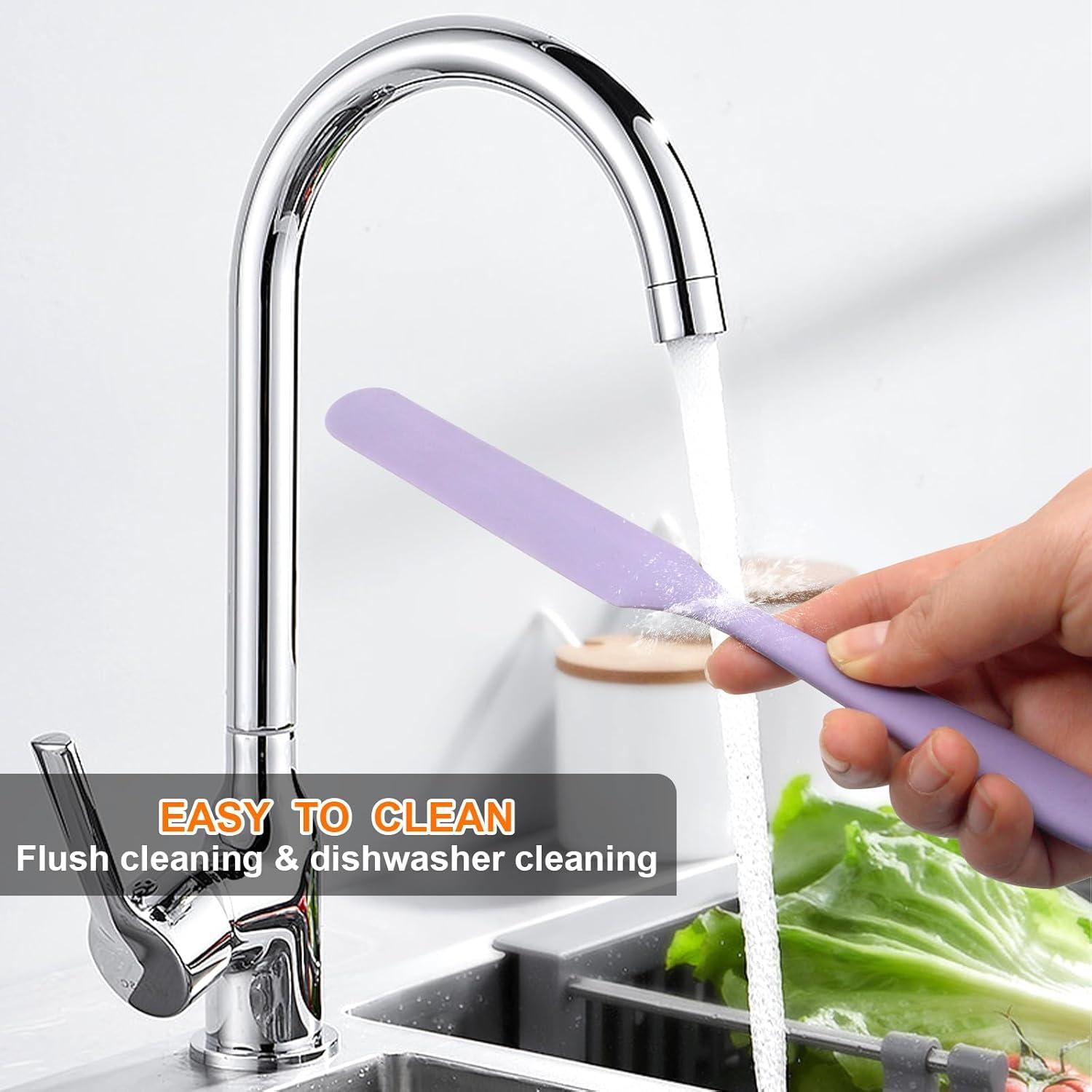 Juego de 4 Espátulas de Silicona CATOSUM Resistentes al Calor