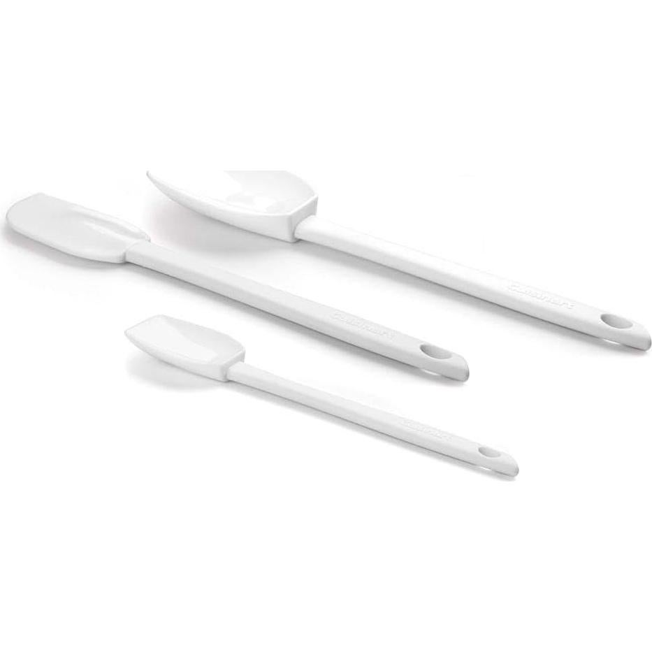 Set de 3 Espátulas de Silicona Cuisinart CTG-00-3SP Blancas